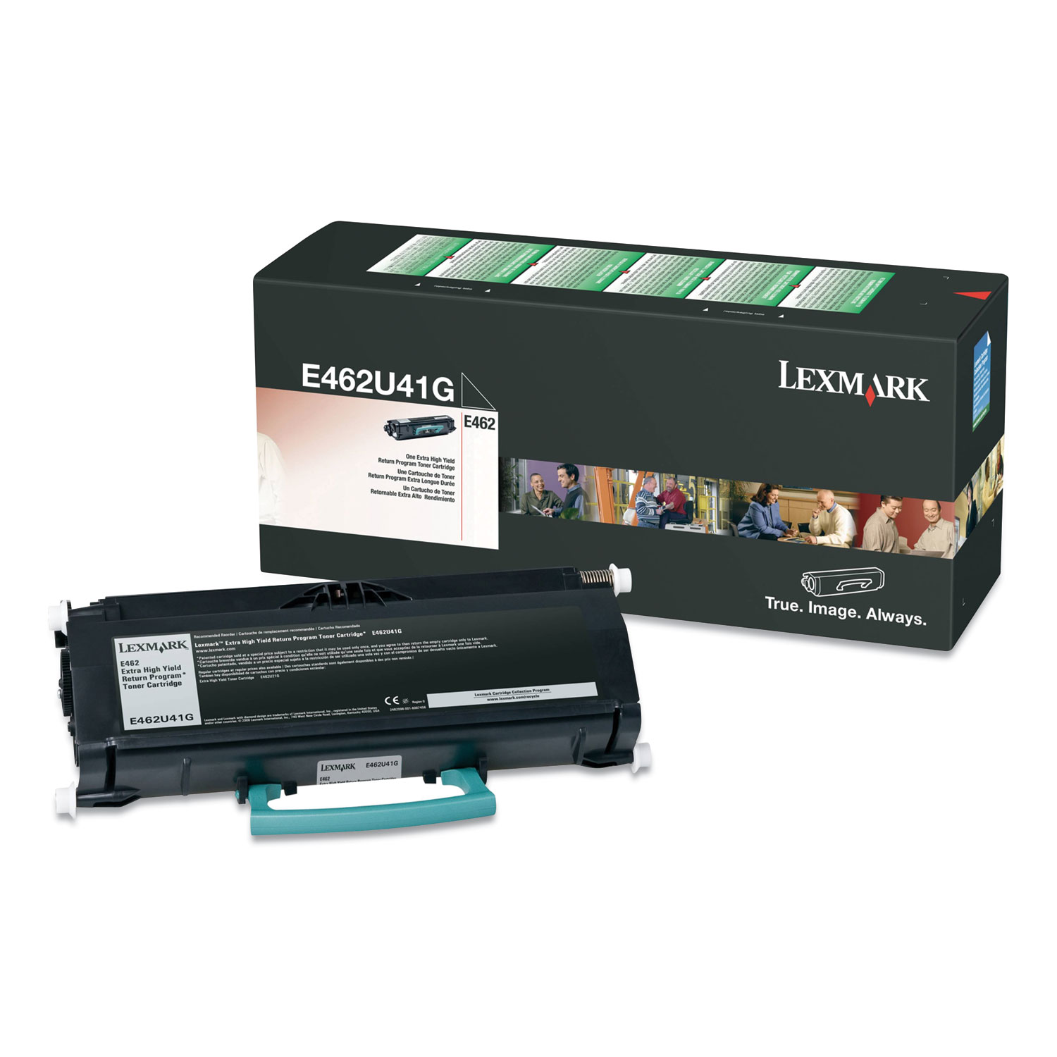  Lexmark E462U41G E462U41G Extra High-Yield Return Program Toner Cartridge, 18,000 Page-Yield, Black (LEXE462U41G) 