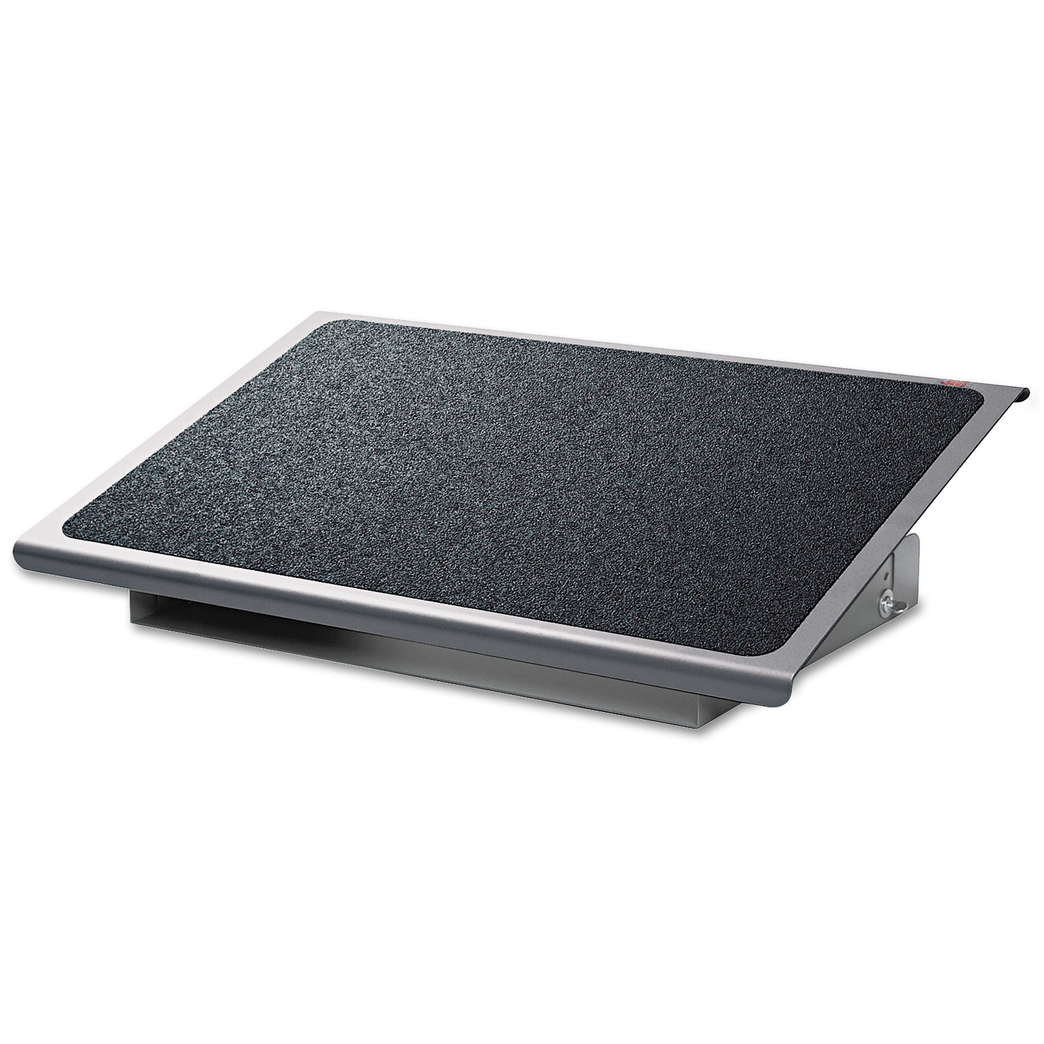  3M FR530CB Adjustable Steel Footrest, Nonslip Surface, 22w x 14d x 4-3/4h, Black/Charcoal (MMMFR530CB) 