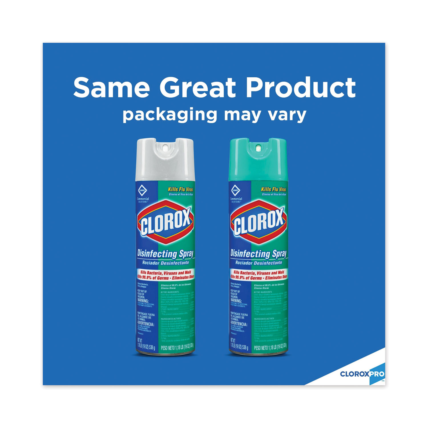 Clorox® Disinfecting Spray, Fresh, 19 oz Aerosol Spray | J & P Supply, Inc.