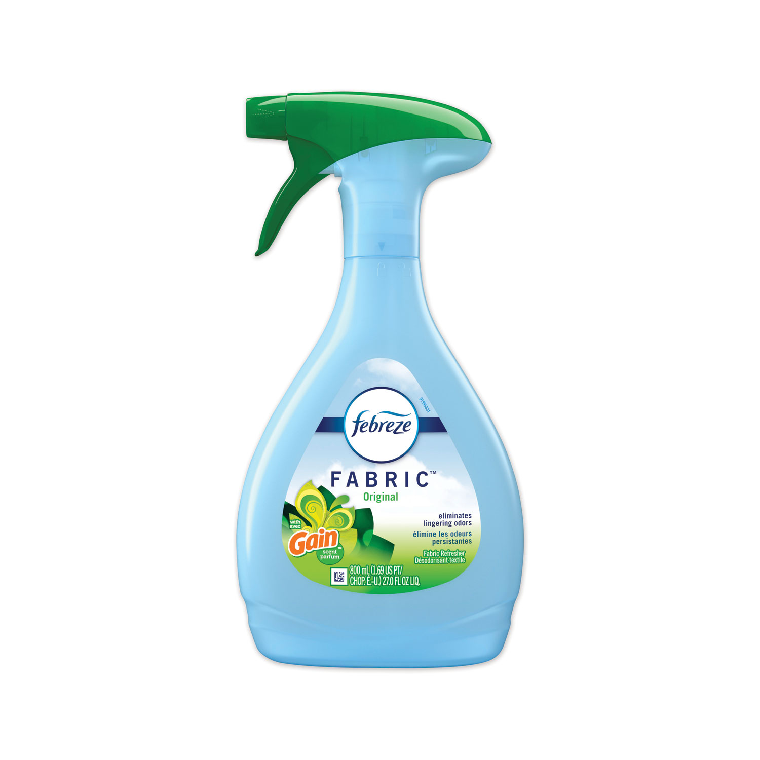 FABRIC Refresher/Odor Eliminator, Gain Original, 27 oz Spray Bottle