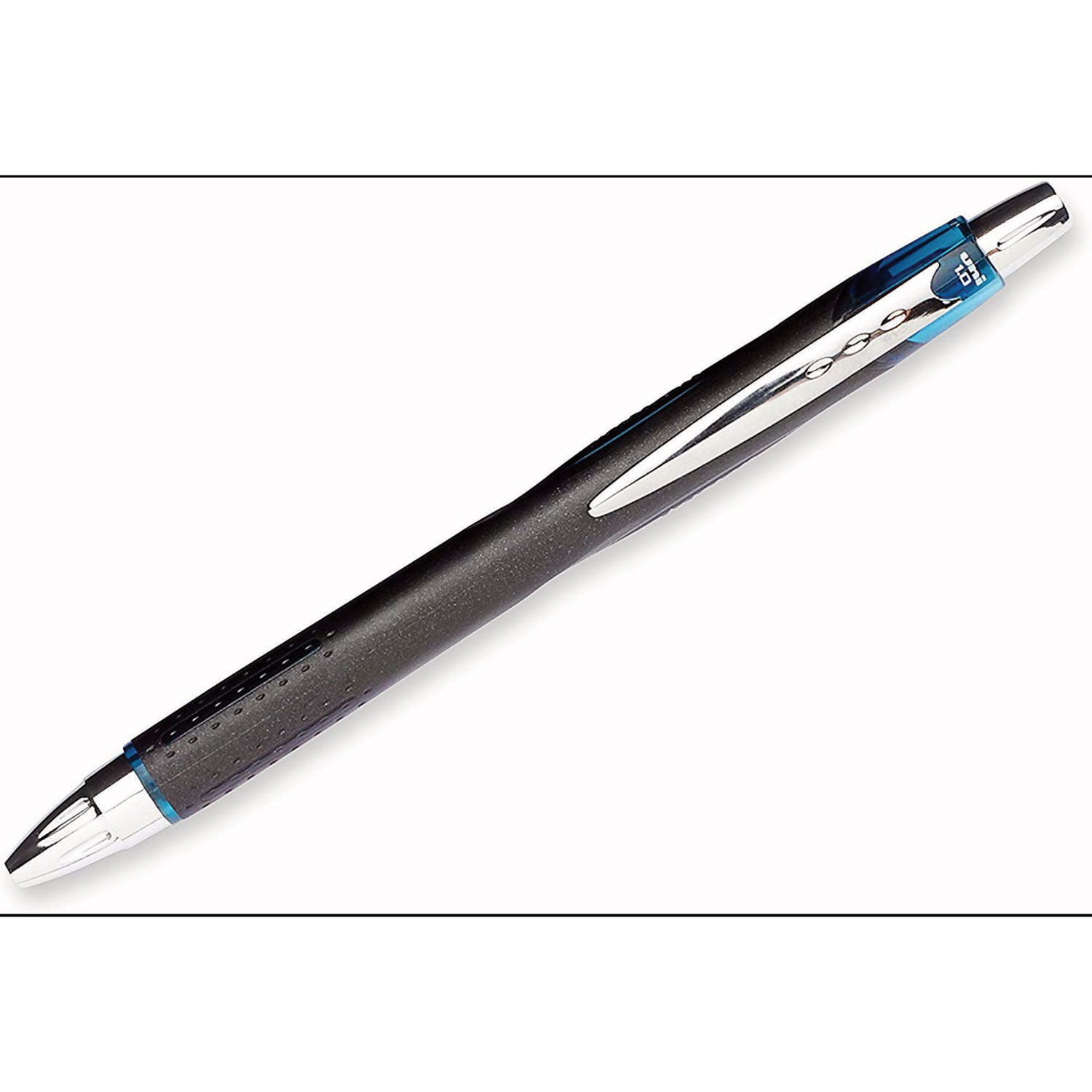 uniball Jetstream RT BLX Retractable Roller Ball Pen, 1mm, BlueBlack
