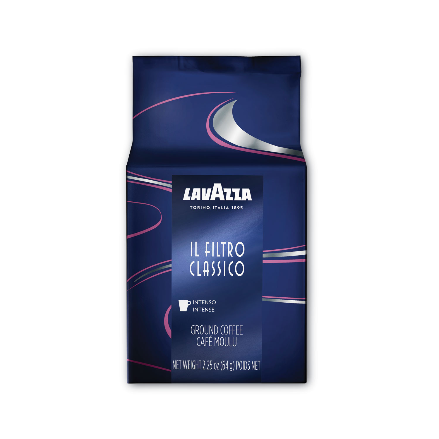  Lavazza 3446 Filtro Classico Fractional Coffee, Dark and Intense, 2.2 oz Fraction Pack, 30/Carton (LAV3446) 