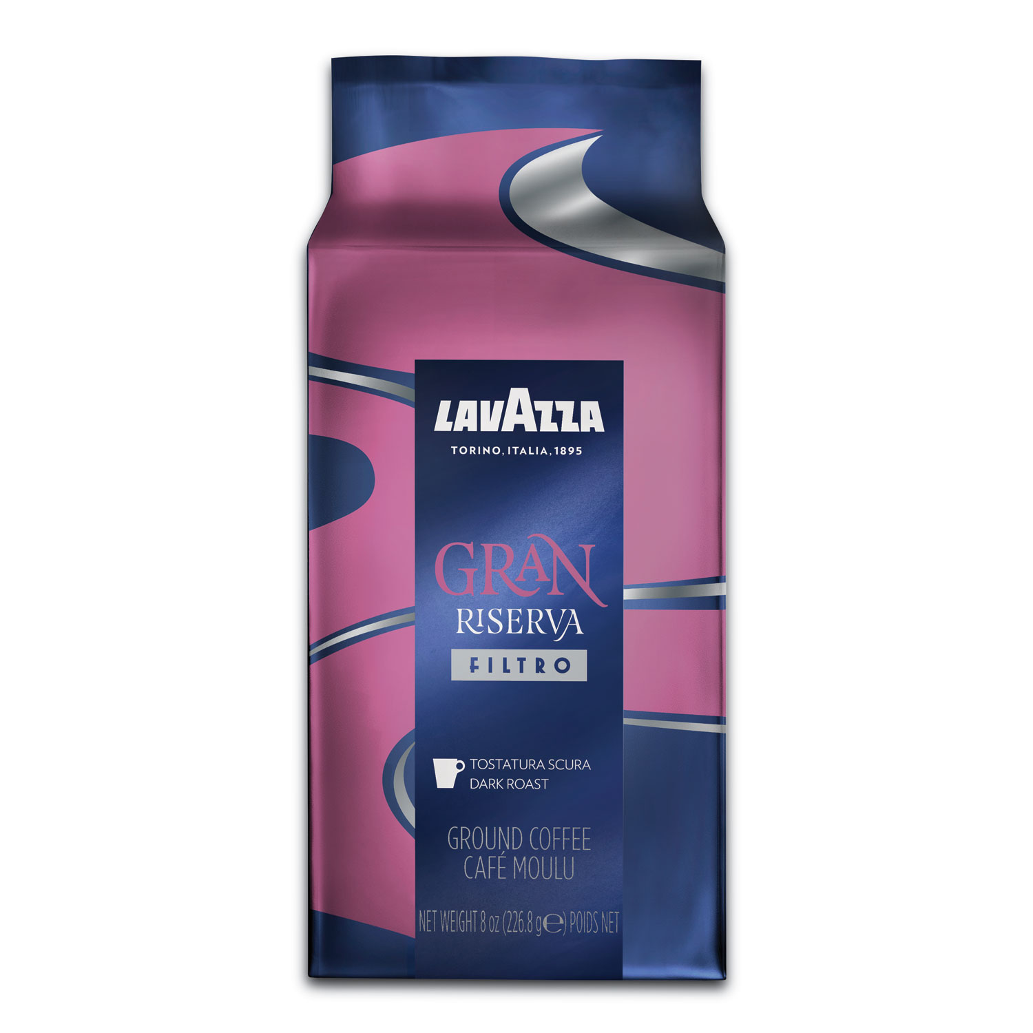  Lavazza 3451 Gran Riserva Fractional Pack Coffee, Dark and Bold, 8 oz Fraction Pack, 30/Carton (LAV3451) 