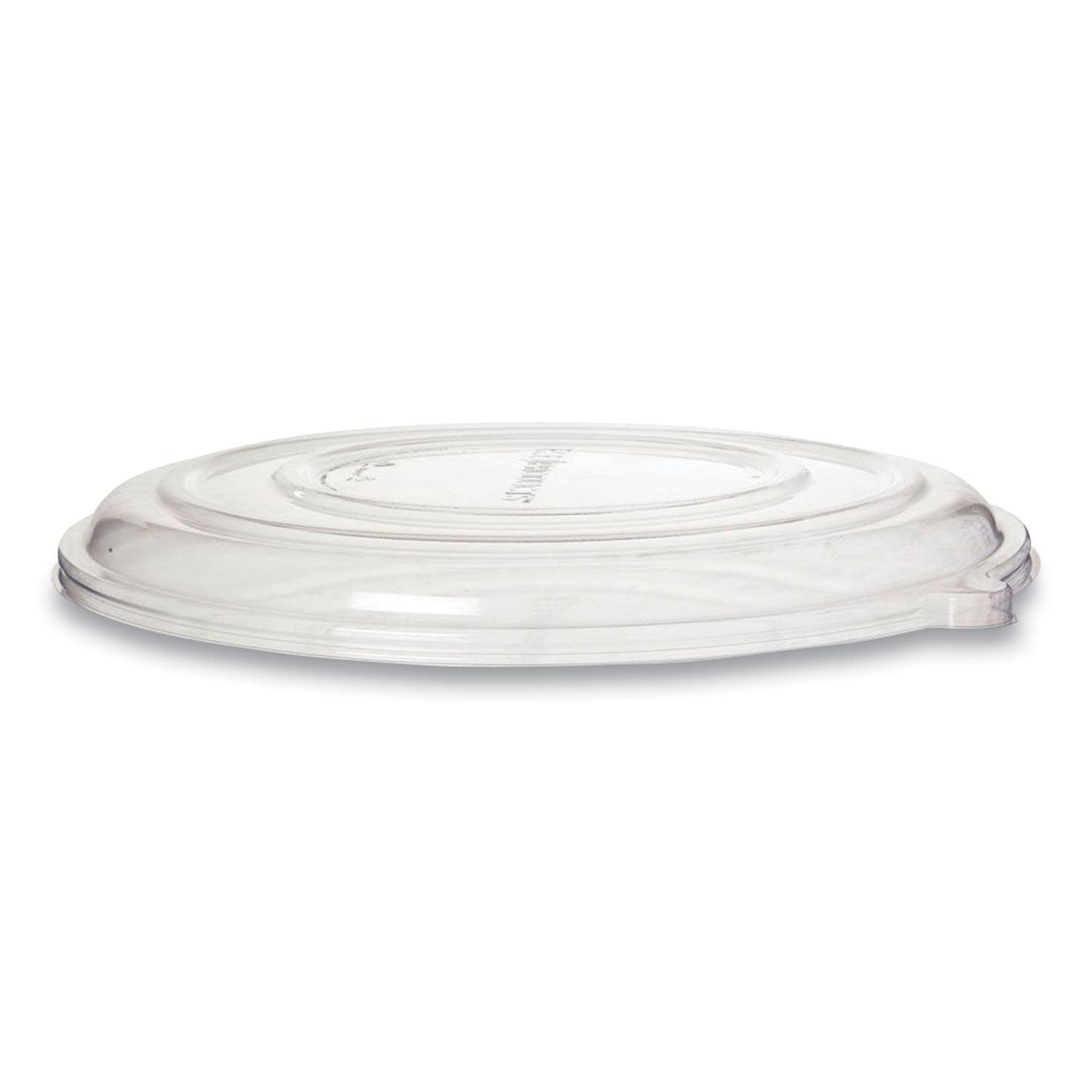  Eco-Products EP-SCPTR14LIDR 100% Recycled Content Pizza Tray Lids, 14 x 14 x 0.2, Clear, 50/Carton (ECOEPSCPTR14LID) 