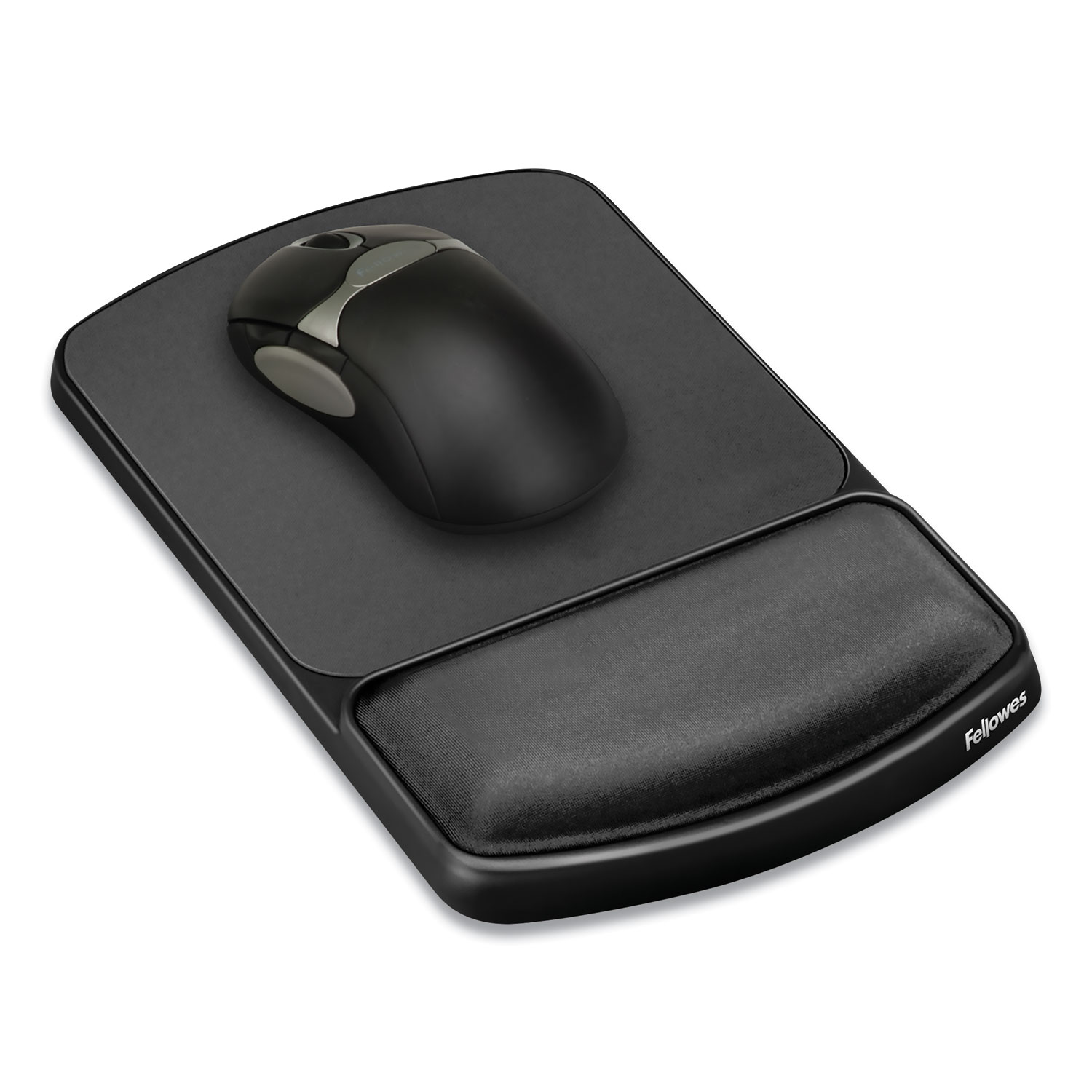 FEL91741 Fellowes Gel Mouse Pad w/Wrist Rest Zuma