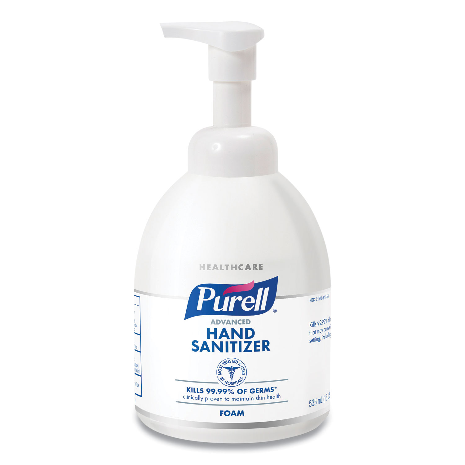  PURELL 5792-04 Advanced Foam Hand Sanitizer, 18 oz, Pump Bottle (GOJ579204EA) 