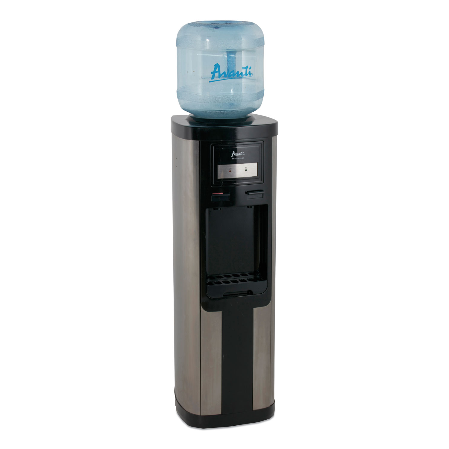 Avanti Hot and Cold Water Dispenser, 3-5 gal, 13 x 38.75, Stainless Steel