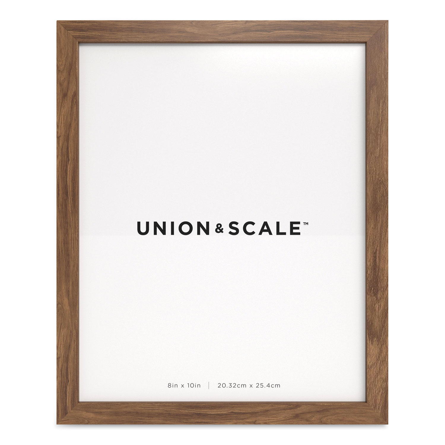 Essentials Wood Picture Frame, 8 x 10, Espresso Frame