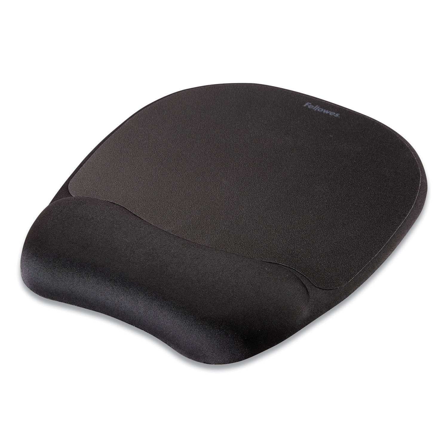 Fellowes® Memory Foam Mouse Pad with Wrist Rest, 7.93 x 9.25, Black ...