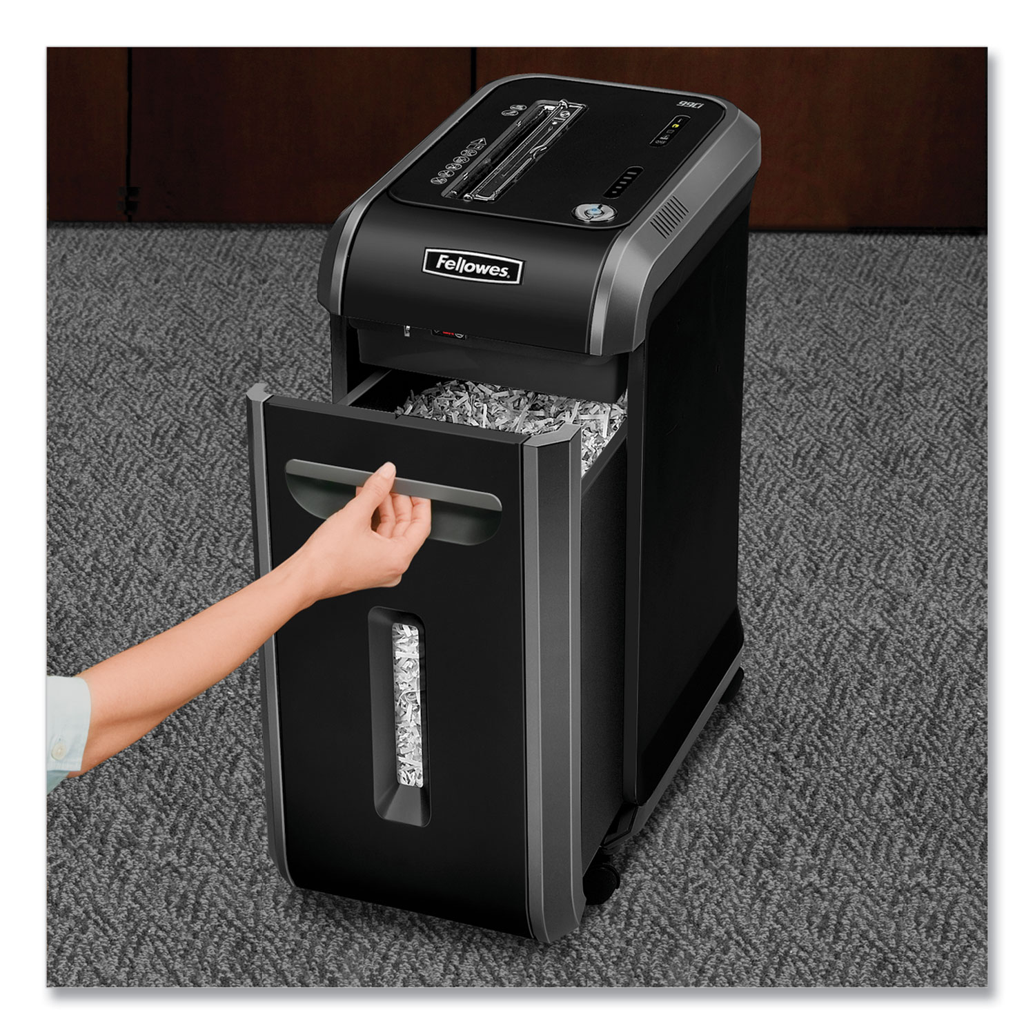 Fellowes® Powershred 99Ci 100 Jam Proof CrossCut Shredder, 18 Manual