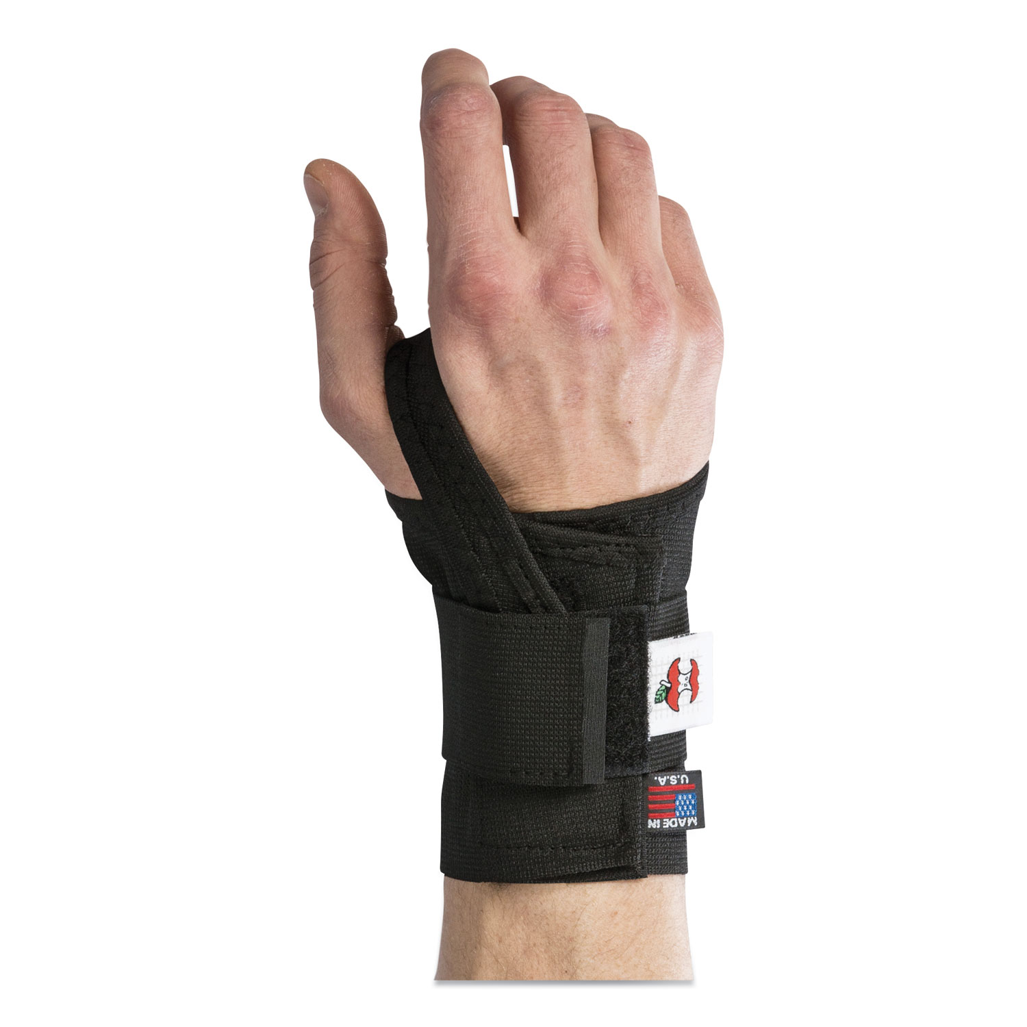 Core Products® Reflex Wrist Support, Right Hand, Medium, Black