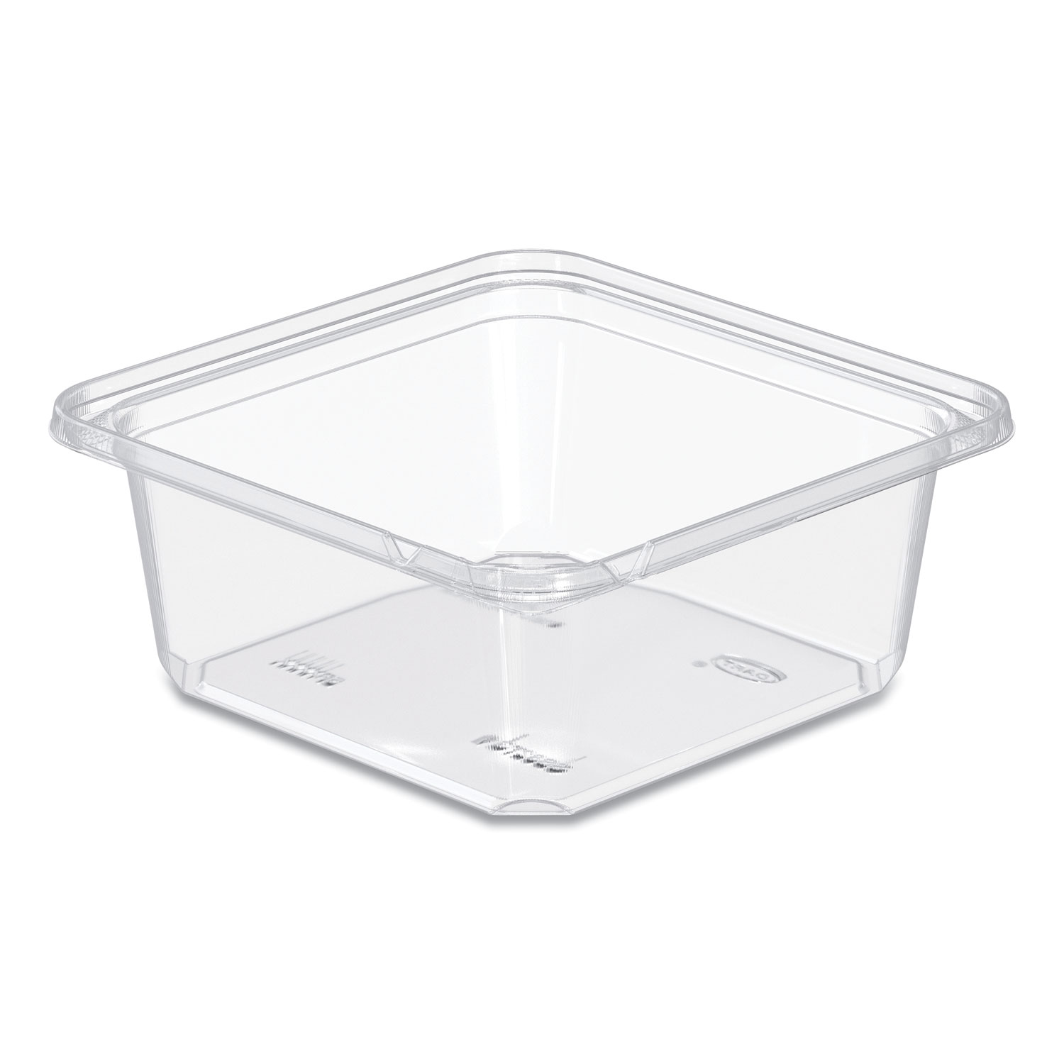 TamperGuard Snack Boxes, 32 oz, 6.3 x 6.3 x 2.6, Clear, Plastic, 300/Carton