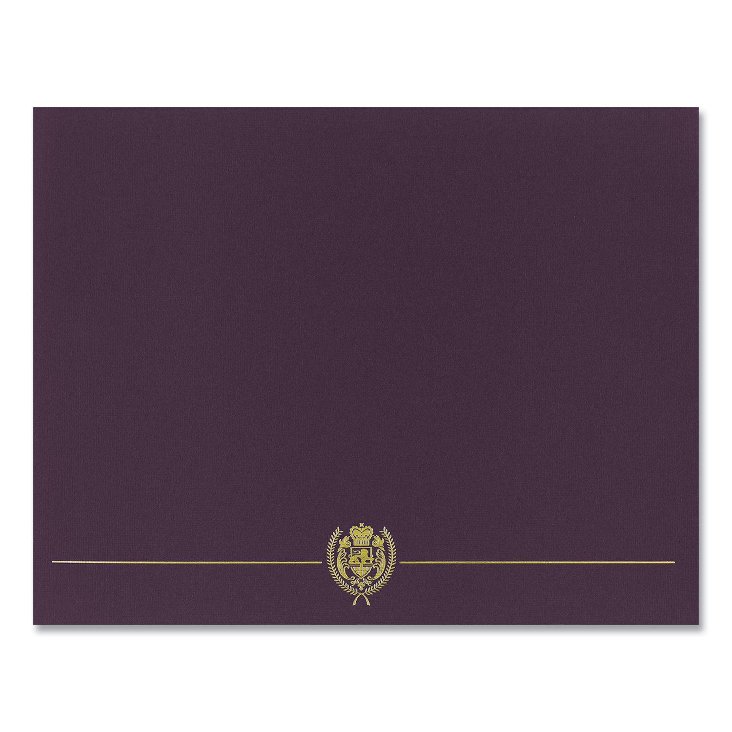 Great Papers!® Classic Crest Certificate Covers, 9.38 x 12, Hunter, 5/Pack
