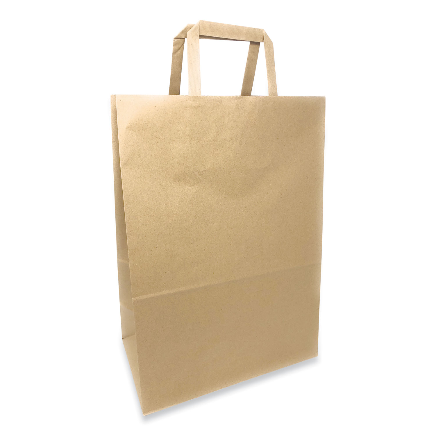  Prime Time Packaging FH12717 Kraft Paper Bags, 1/6th BBL 12 x 7 x 17, Natural, 300/Bundle (PTEFH12717) 
