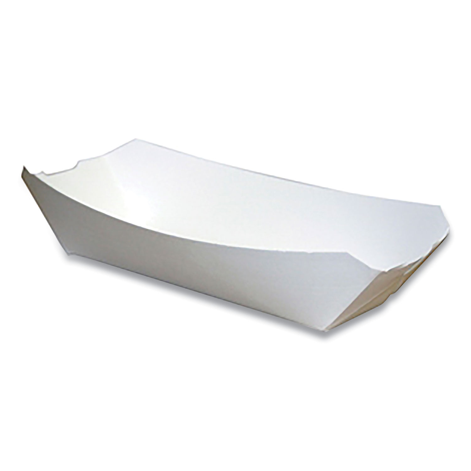 Pactiv Paperboard Food Trays, #12 Beers Tray, 6 x 4 x 1.5, White, 300/Carton
