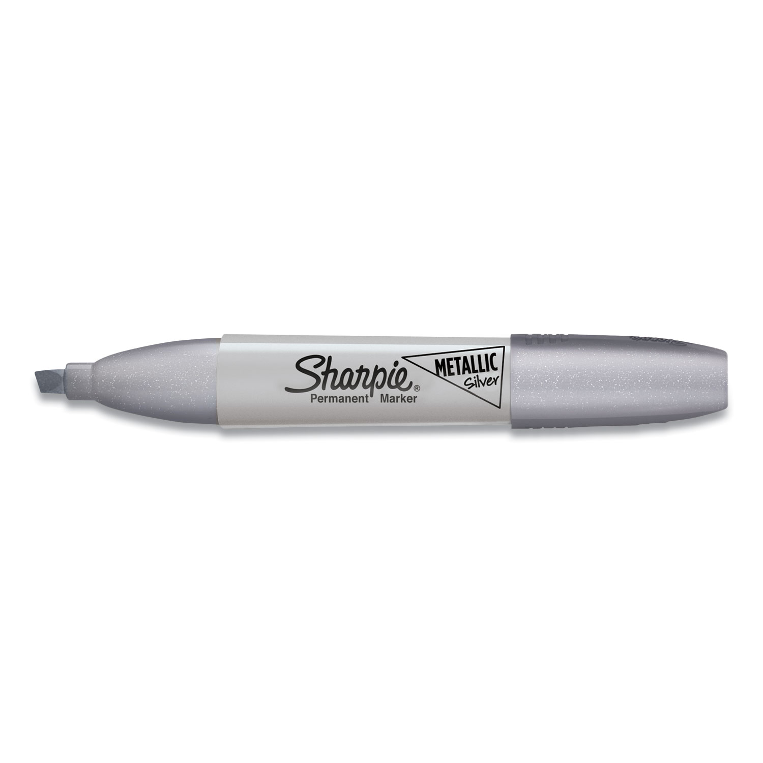  Sharpie 2089638 Metallic Permanent Marker, Medium Chisel Tip, Silver, Dozen (SAN2089638) 