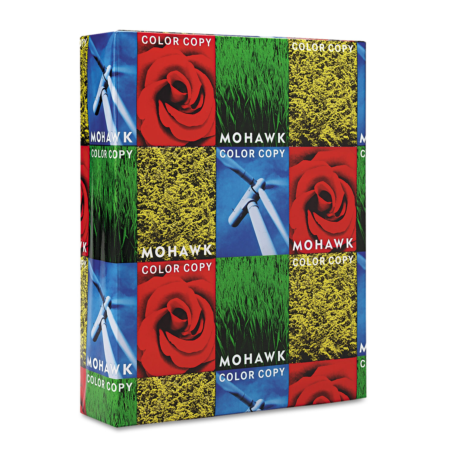  Mohawk 54-301 Color Copy Recycled Paper, 94 Bright, 28lb, 8.5 x 11, PC White, 500/Ream (MOW54301) 