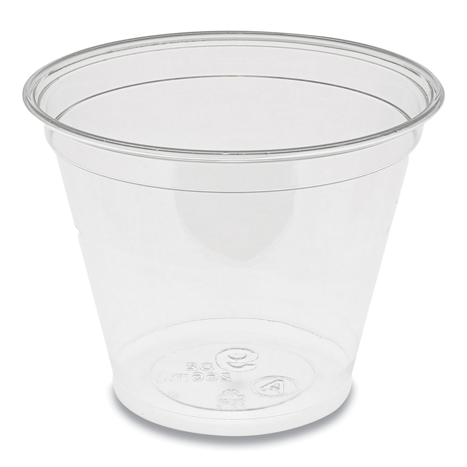  Pactiv YP9C EarthChoice Recycled Clear Plastic Cold Cups, 9 oz, 975/Carton (PCTYP9C) 
