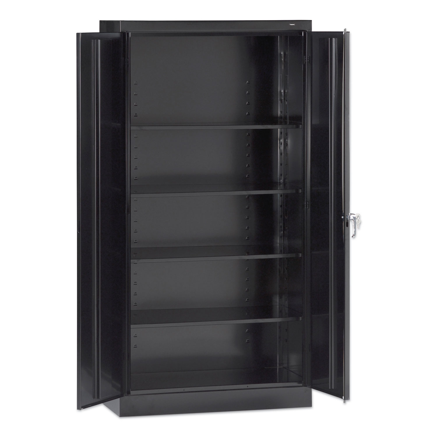 Tennsco 72 High Standard Cabinet (Assembled), 30 x 15 x 72, Black