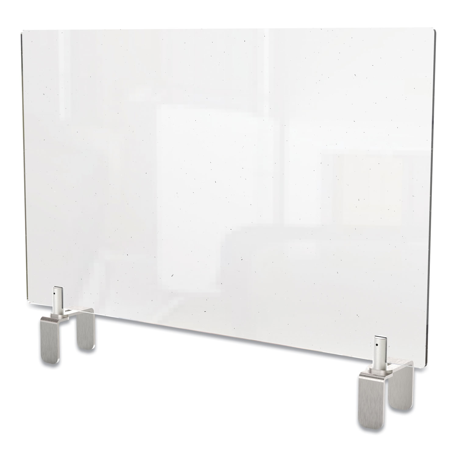  Ghent PEC3036-A Clear Partition Extender with Attached Clamp, 36 x 3.88 x 30, Thermoplastic Sheeting (GHEPEC3036A) 
