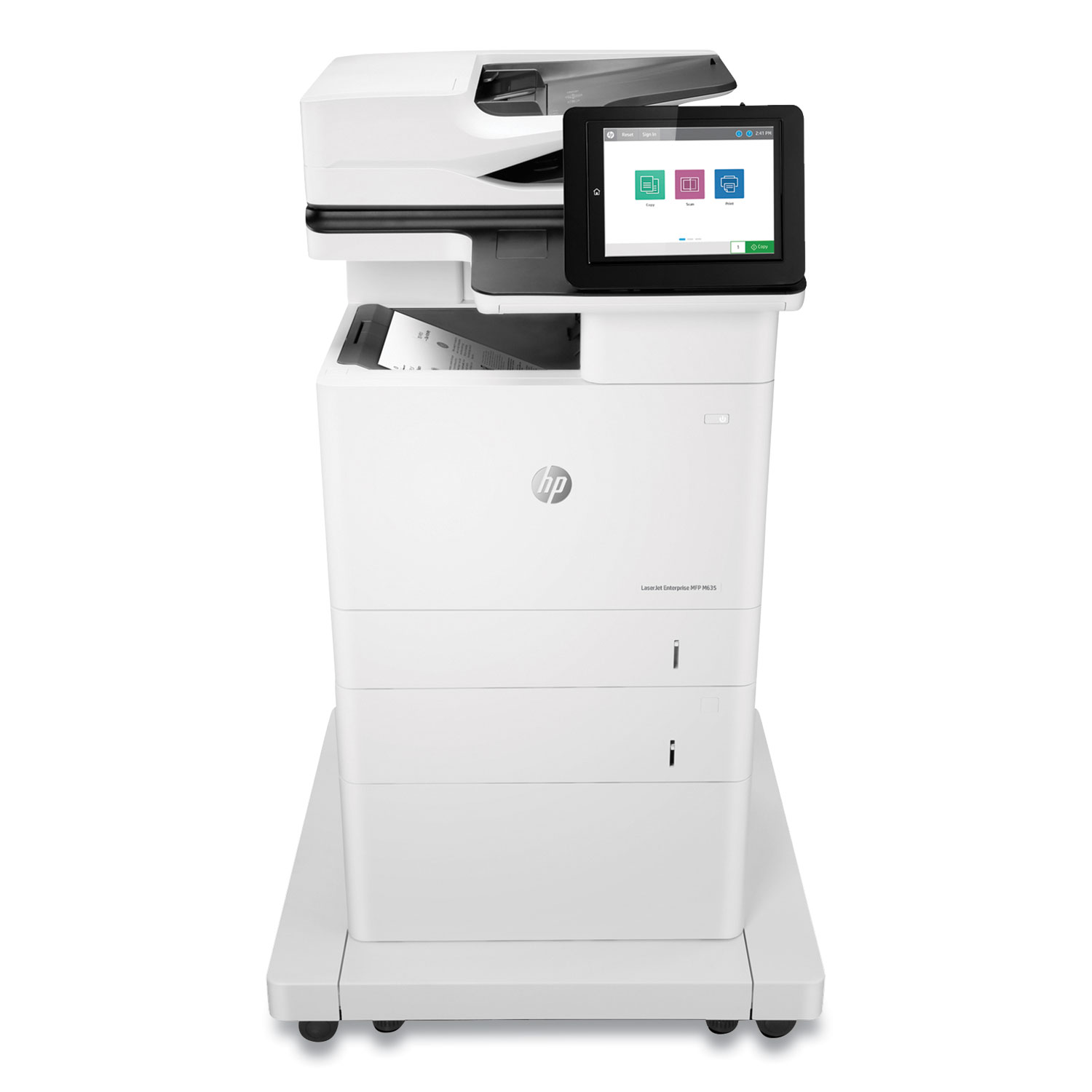  HP 7PS98A#BGJ LaserJet Enterprise MFP M635fht Multifunction Laser Printer, Copy/Fax/Print/Scan (HEW7PS98A) 