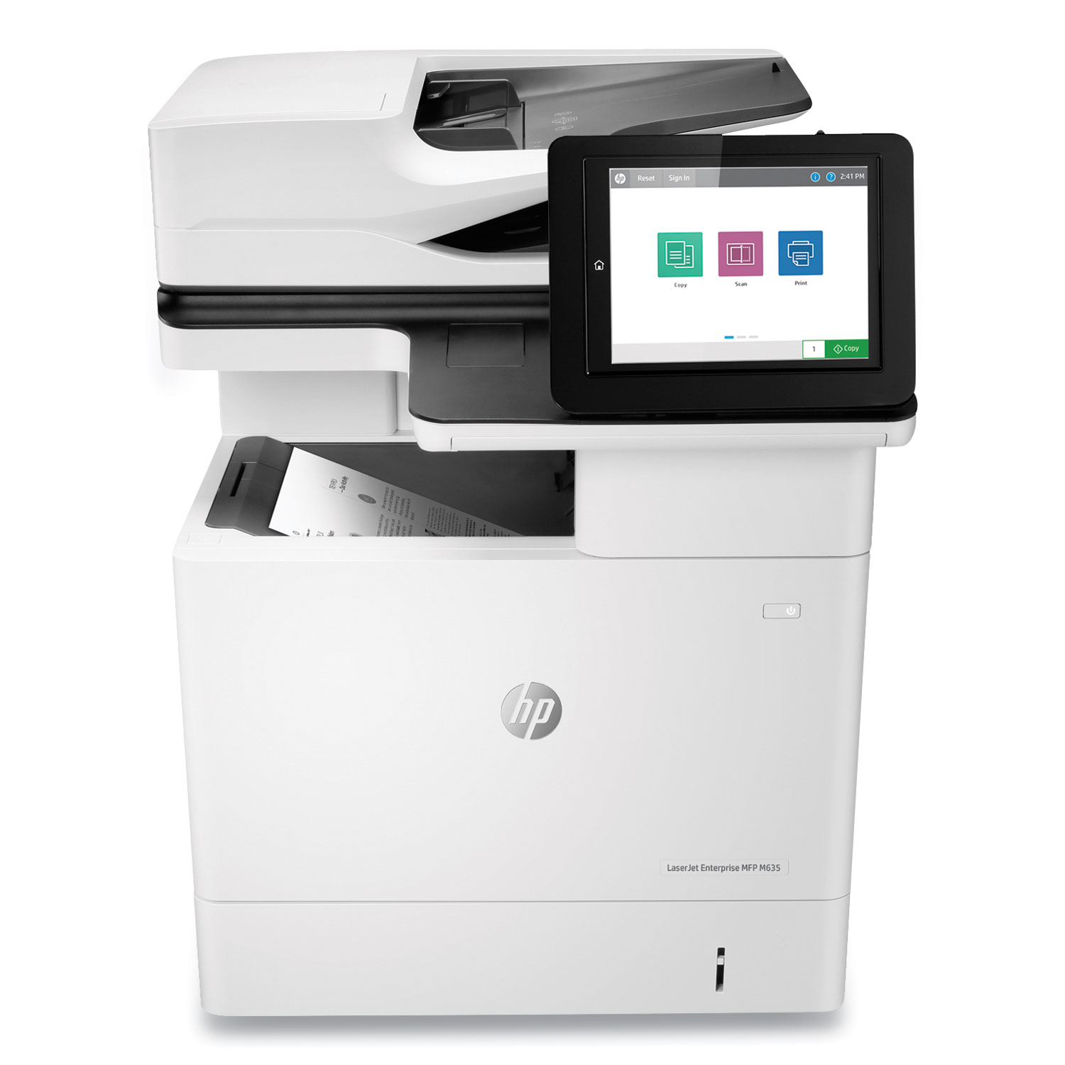  HP 7PS97A#BGJ LaserJet Enterprise MFP M635h Multifunction Laser Printer, Copy/Print/Scan (HEW7PS97A) 