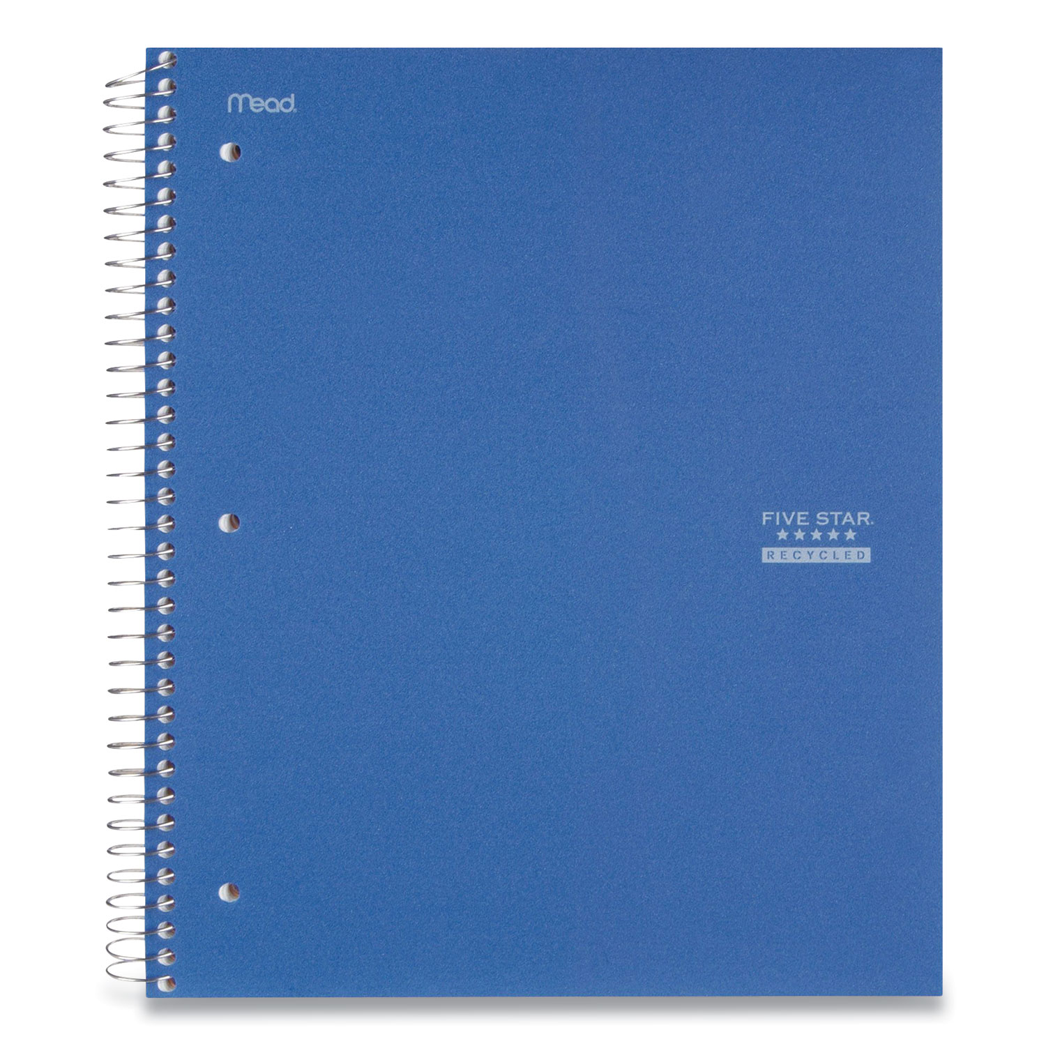  Five Star 06148 Recycled Wirebound Notebook, Medium/College Rule, Assorted Colors, 11 x 8.5, 100 Sheets (ACC503123) 