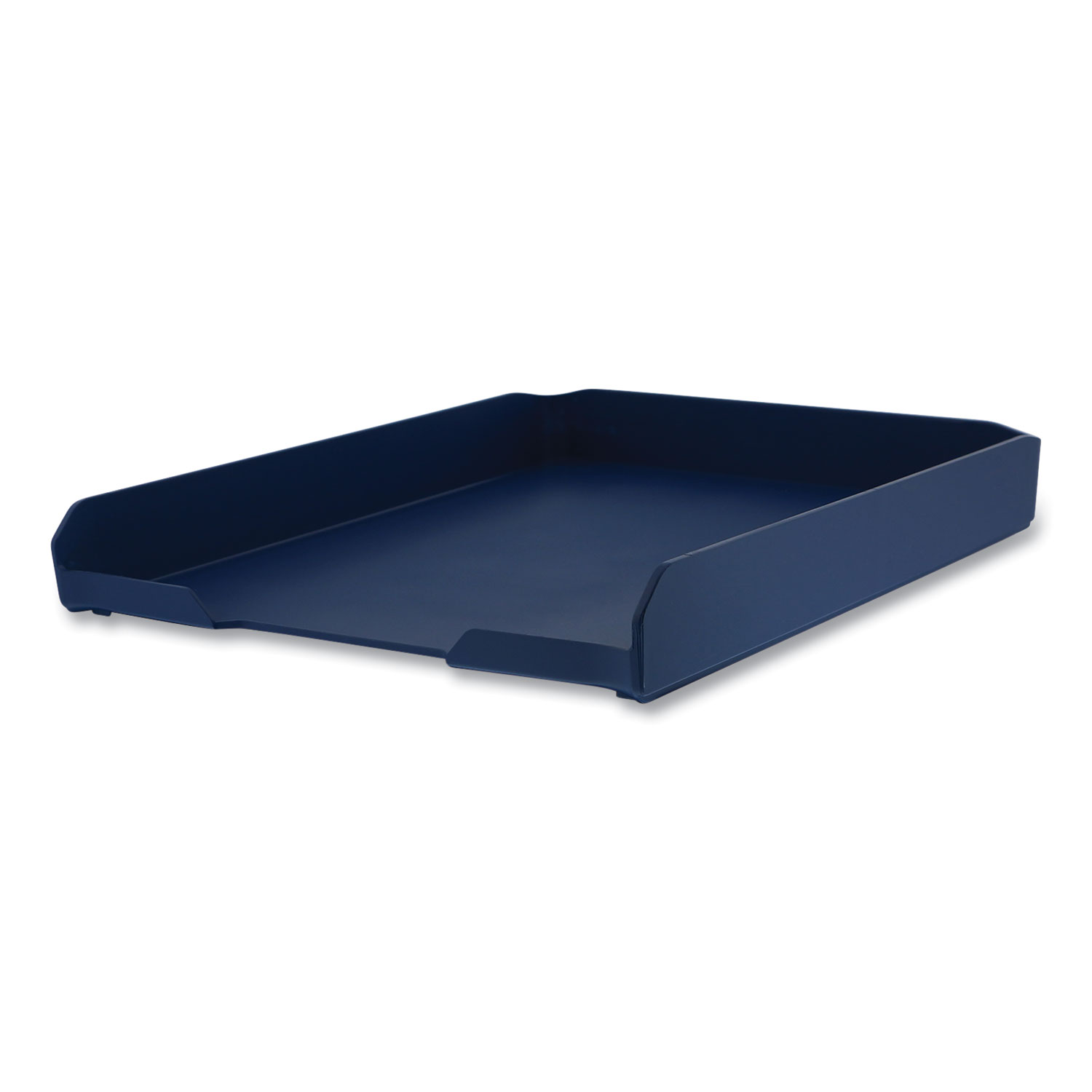  Bostitch KT-TRAY-BLUE Konnect Stackable Letter Tray, 1 Section, Letter Size Files, 10.13 x 12.25 x 1.63, Blue (BOS24357590) 