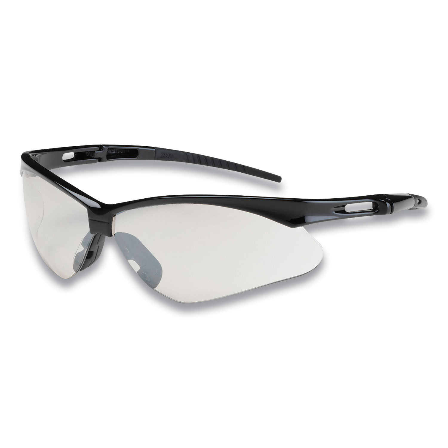 Bouton® Anser Optical Safety Glasses, Anti-Scratch, Clear Lens, Black Frame