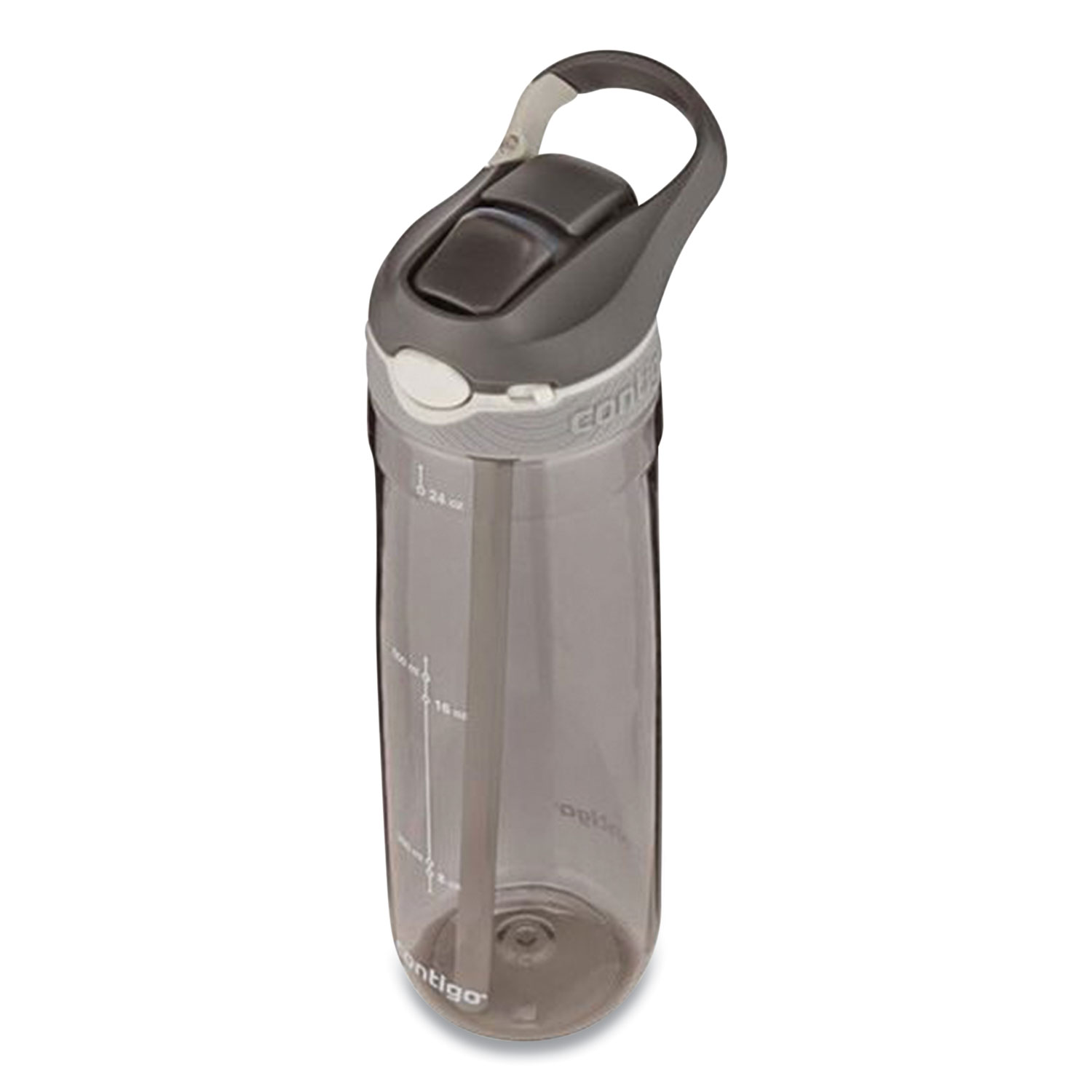  Contigo 2076608 AUTOSPOUT Ashland Chill Water Bottle, BPA Free Plastic, 24 oz, Smoke (CNO1950559) 