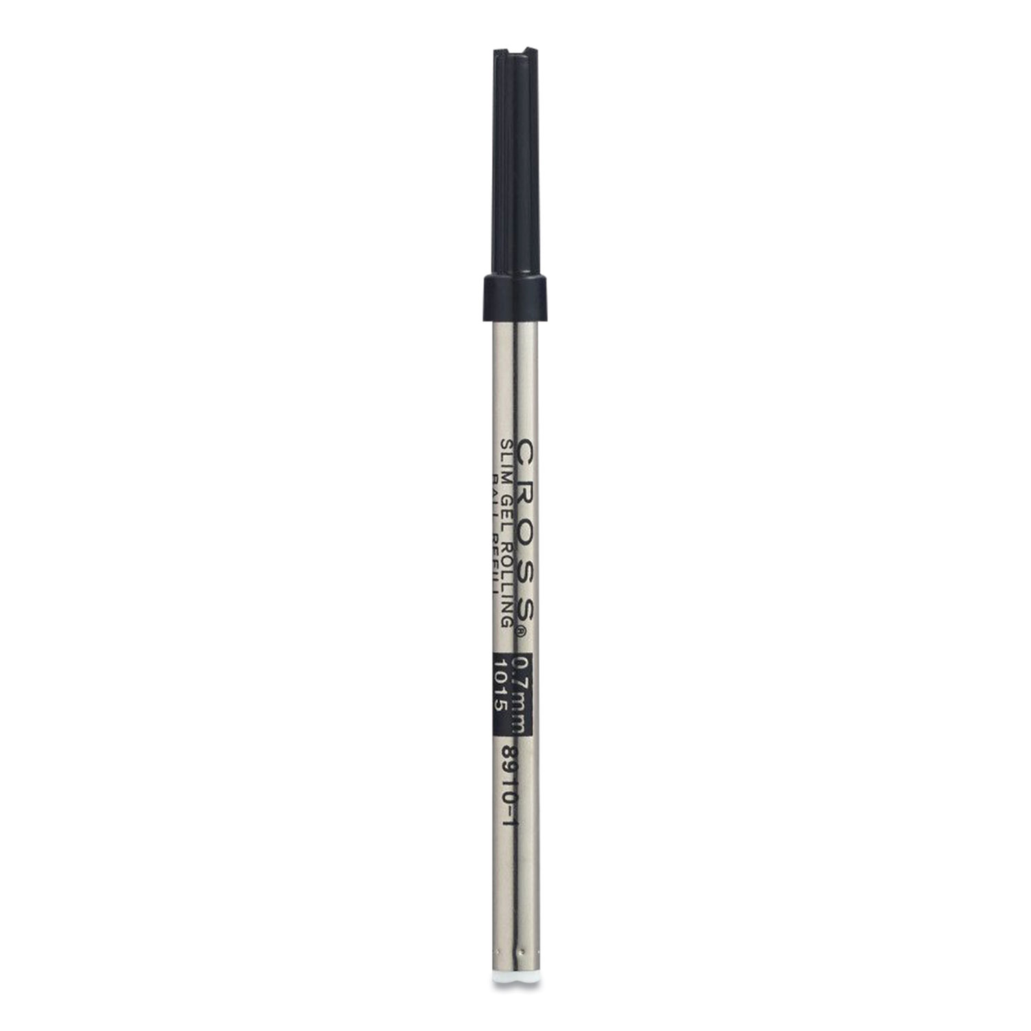 Cross® Refill for Cross Slim Gel Rolling Ball Pens, Fine Point, Black Ink