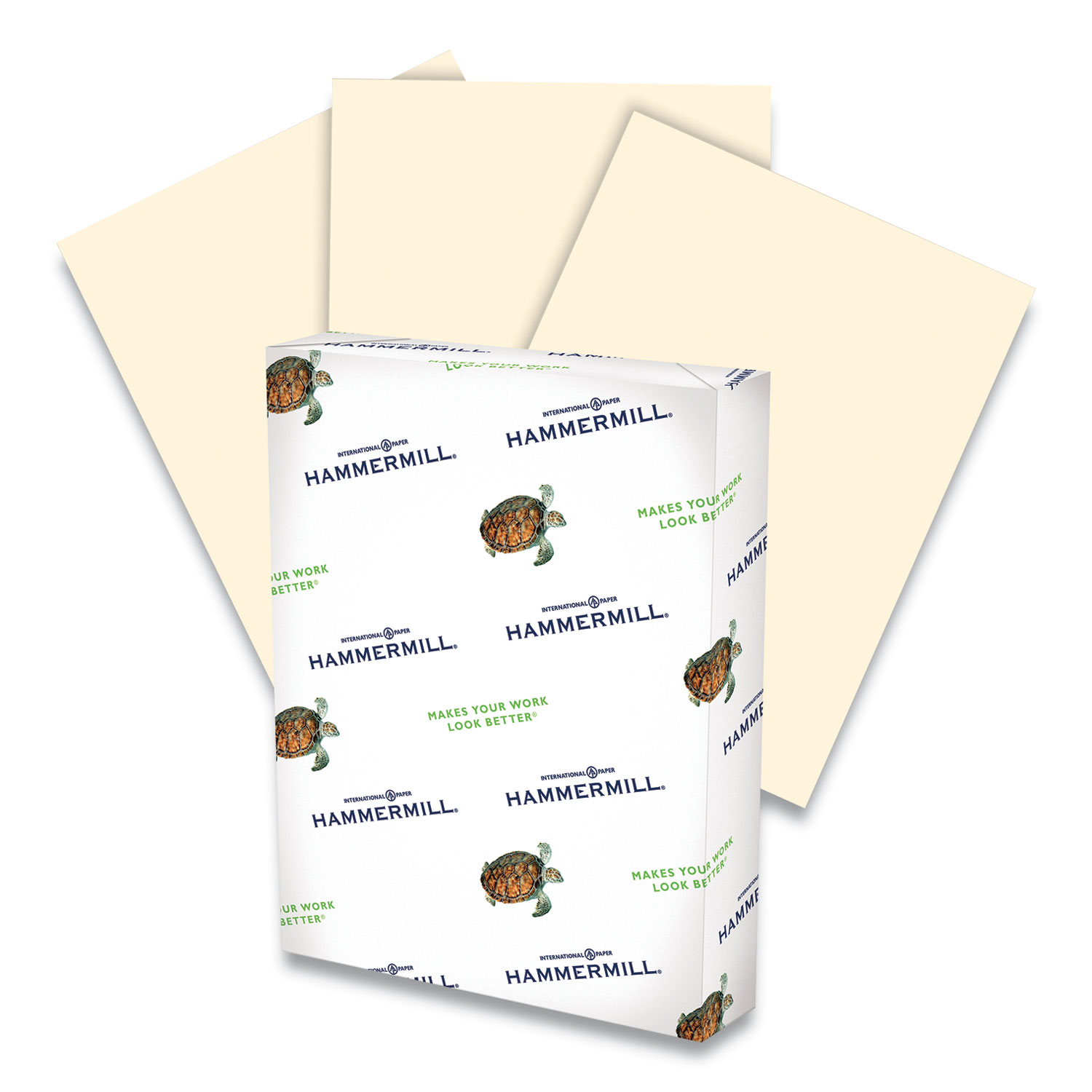 Hammermill® Colors Print Paper, 24 lb, 11 x 17, Ivory, 500/Ream