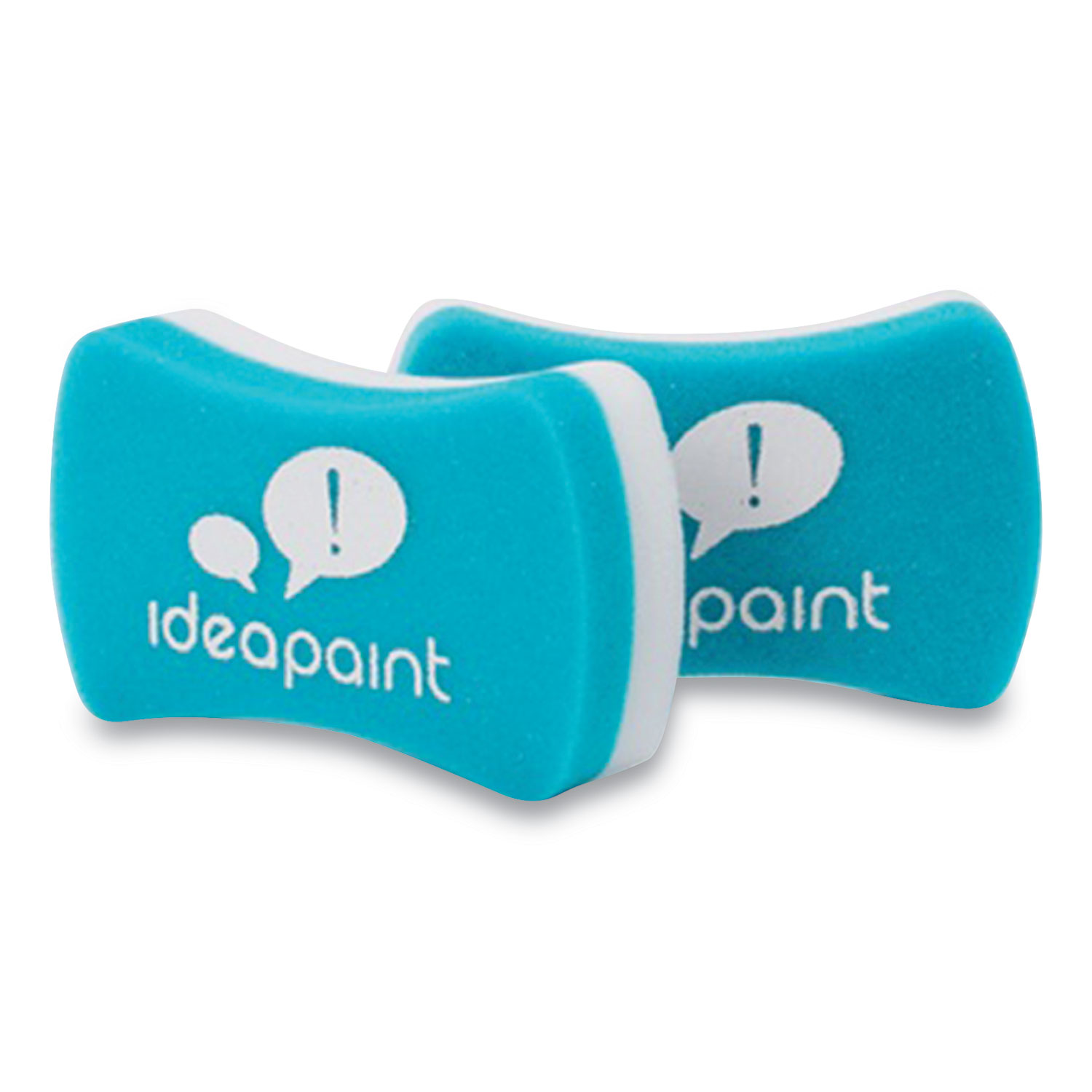 IdeaPaint™ Foam Dry Erase Whiteboard Erasers, 5.28 x 4.8 x 1.26, 2/Pack