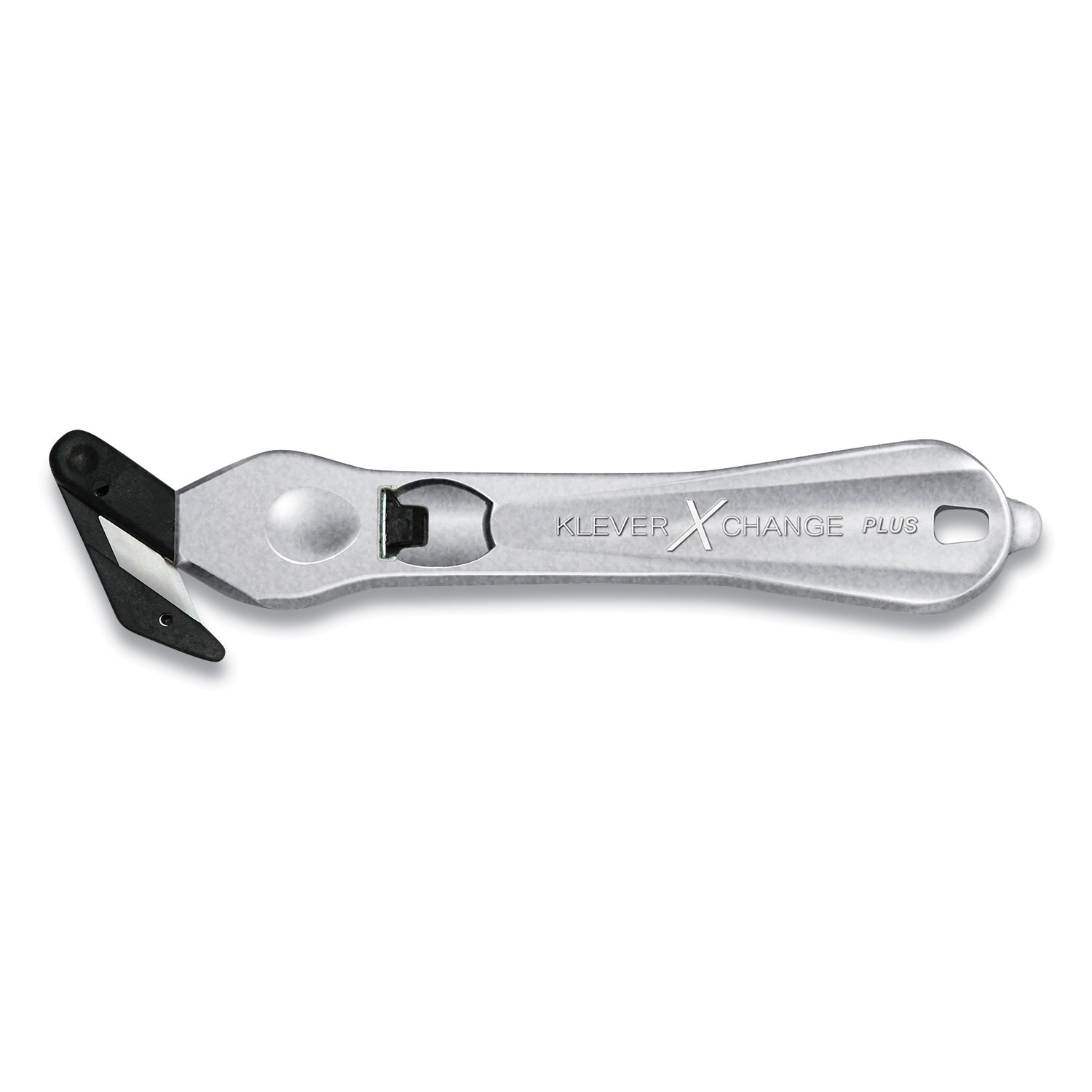 Klever XChange PLUS One-Sided Magnesium Handle Safety Cutter, 7 Blade
