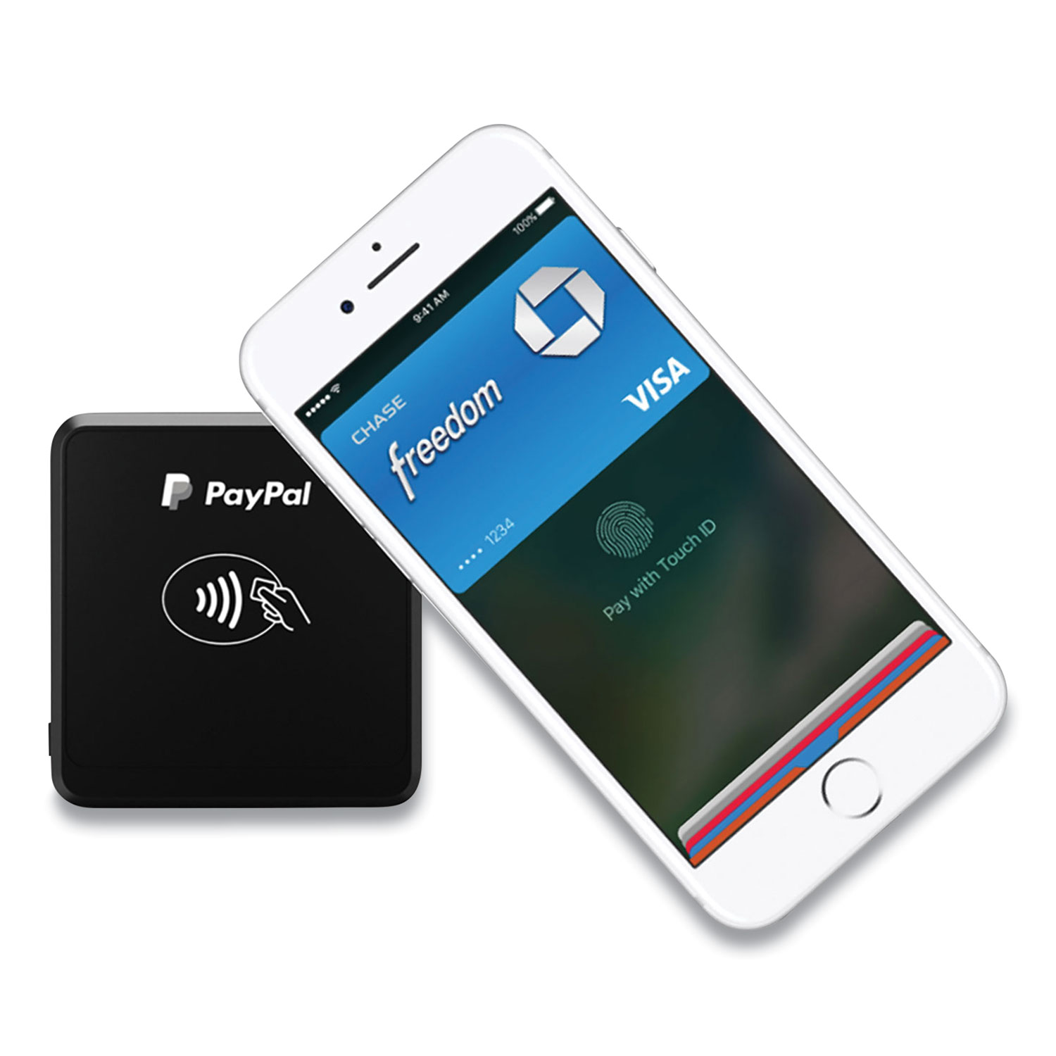  PayPal PP-8151883 Chip and Tap Credit Card Reader, Black (NAX2774174) 