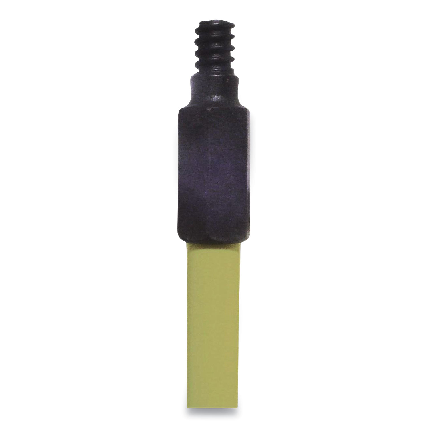 ODell® Broom Handle with Nylon Thread, Fiberglass, 60 Handle, Yellow