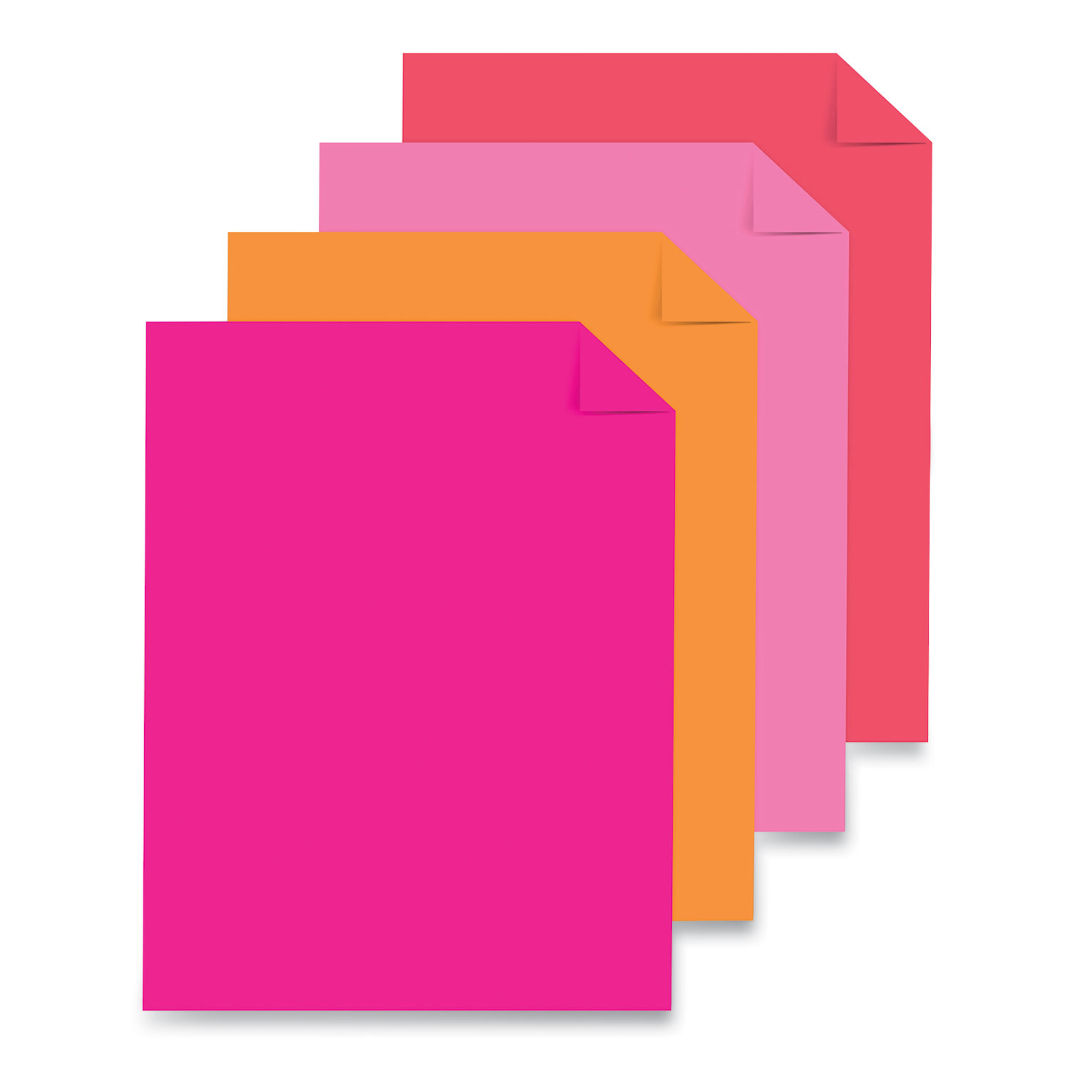 Color Paper - Spectrum Assortment, 24 lb Bond Weight, 8.5 x 11, 25  Assorted Spectrum Colors, 200/