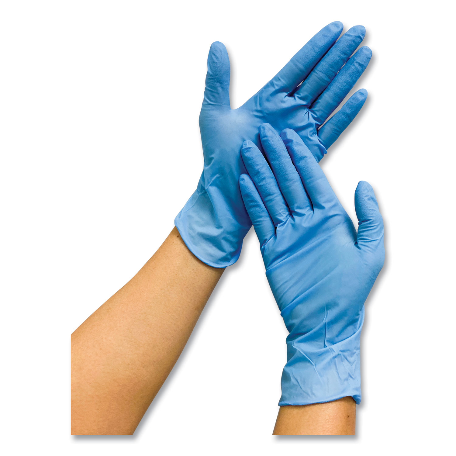  GN1 PE16917 Powder-Free Nitrile Gloves, Blue, Small, 1,000/Carton (GN1PE16917) 