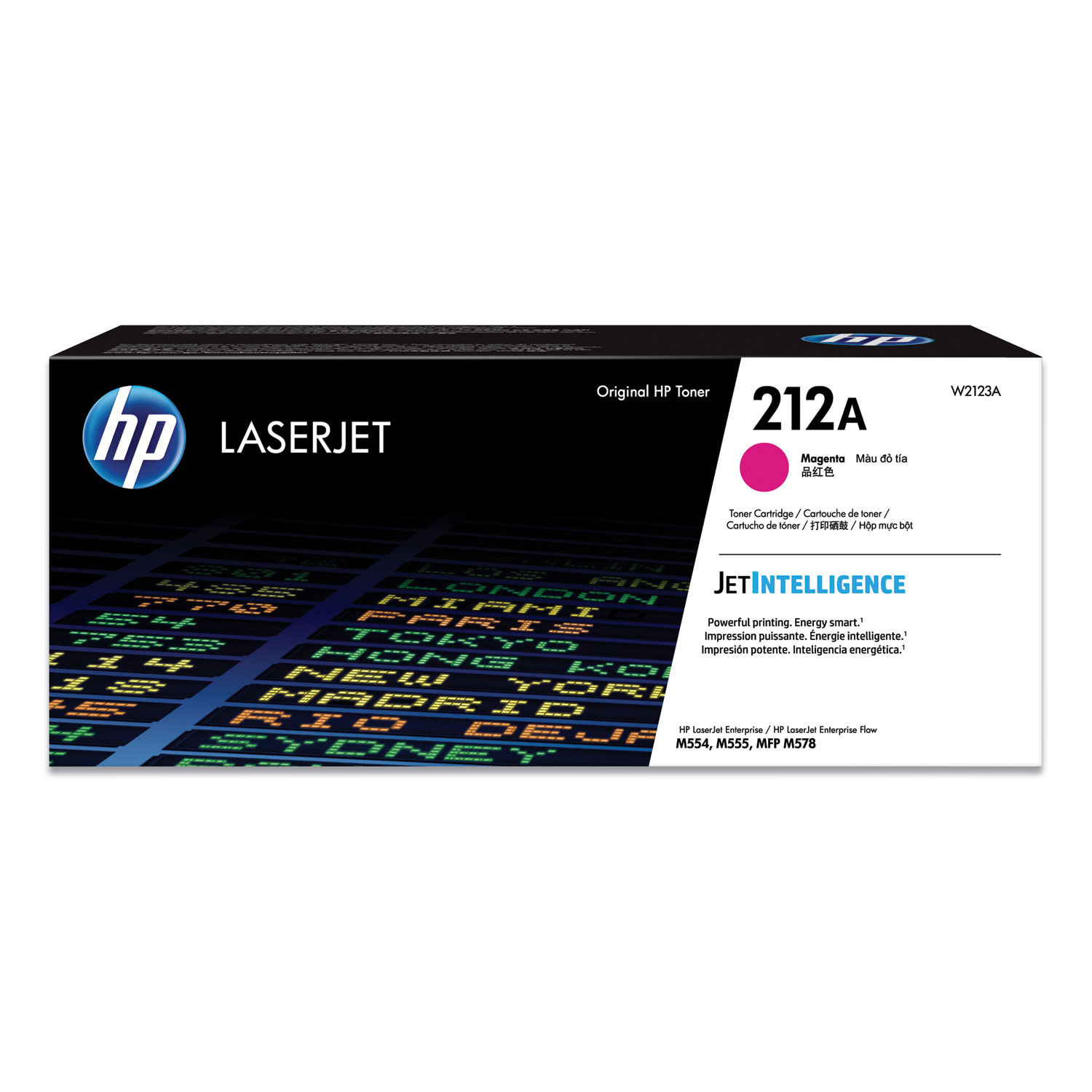 Evaluering Nord Vest tør HP 212A, (W2123A) Magenta Original LaserJet Toner Cartridge - BOSS Office  and Computer Products