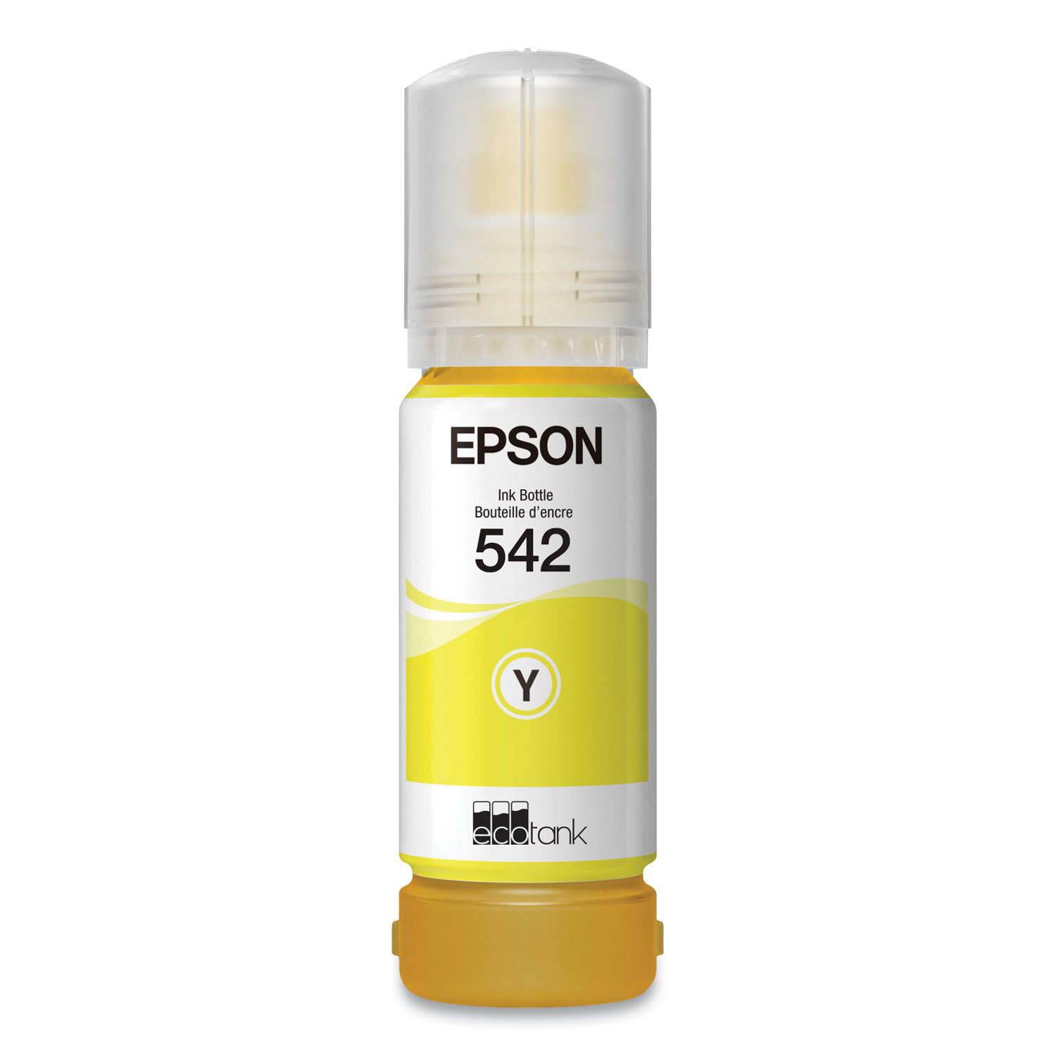  Epson T542420S T542420S (T542) EcoTank Ultra High-Capacity Ink Bottles, Yellow (EPST542420S) 
