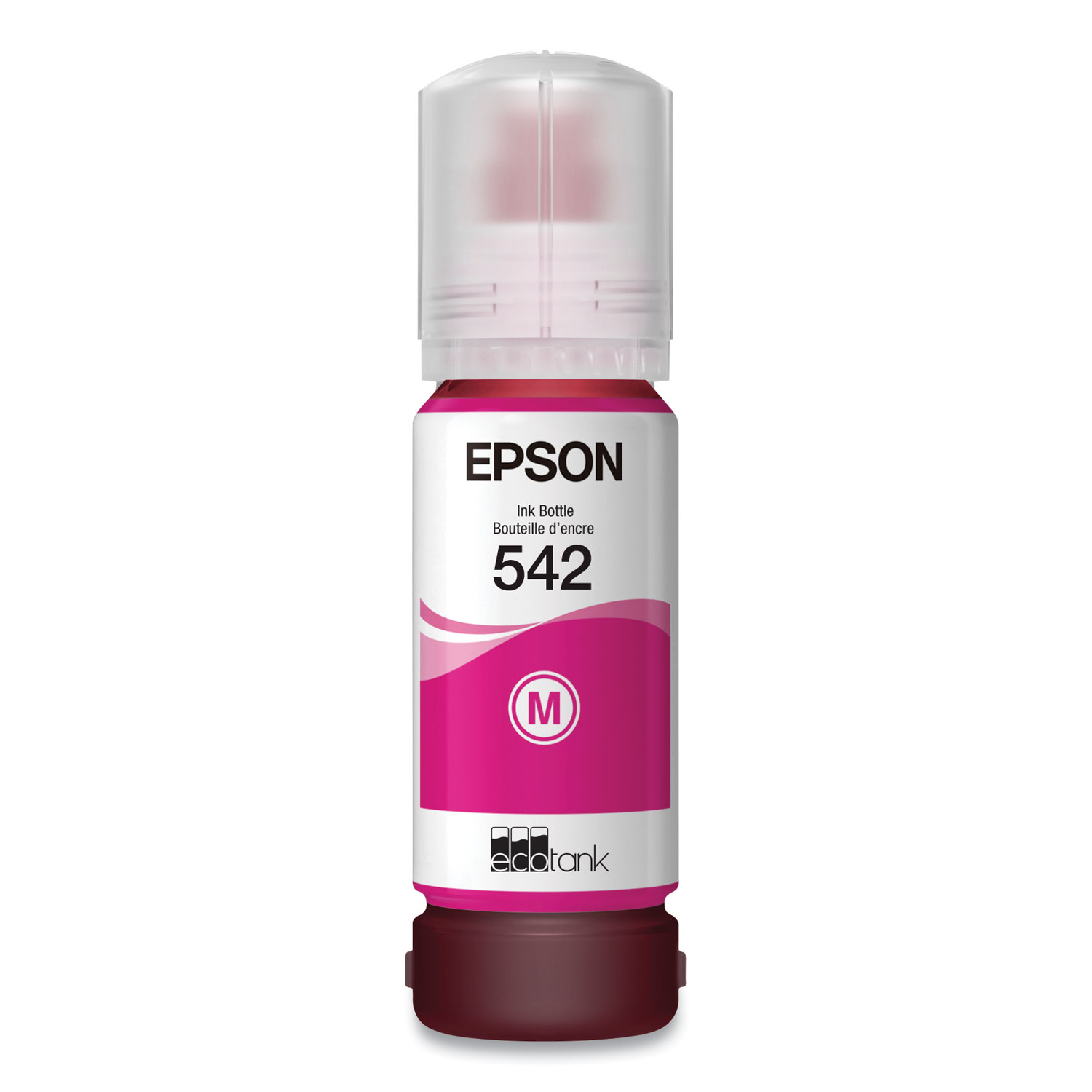 Epson T542320S T542320S (T542) EcoTank Ultra High-Capacity Ink Bottles, Magenta (EPST542320S) 