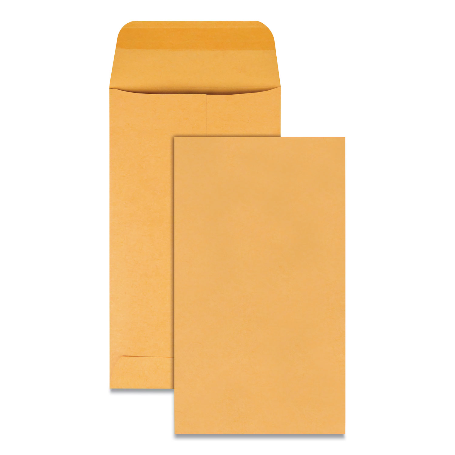 Kraft Coin and Small Parts Envelope, 20 lb Bond Weight Kraft, #5 1