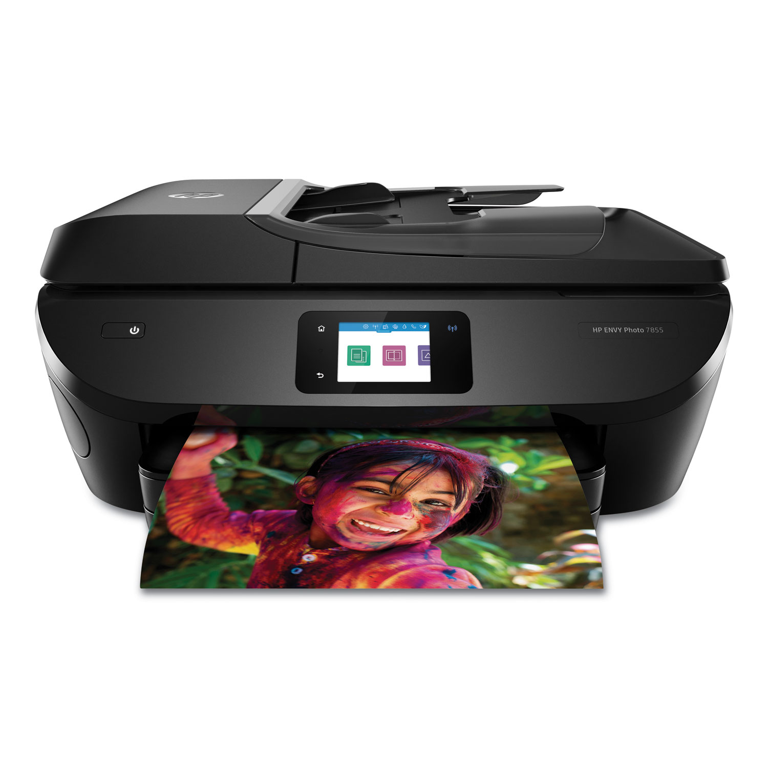  HP K7R96A#B1H ENVY Photo 7855 All-in-One Printer, Copy/Fax/Print/Scan (HEWK7R96A) 