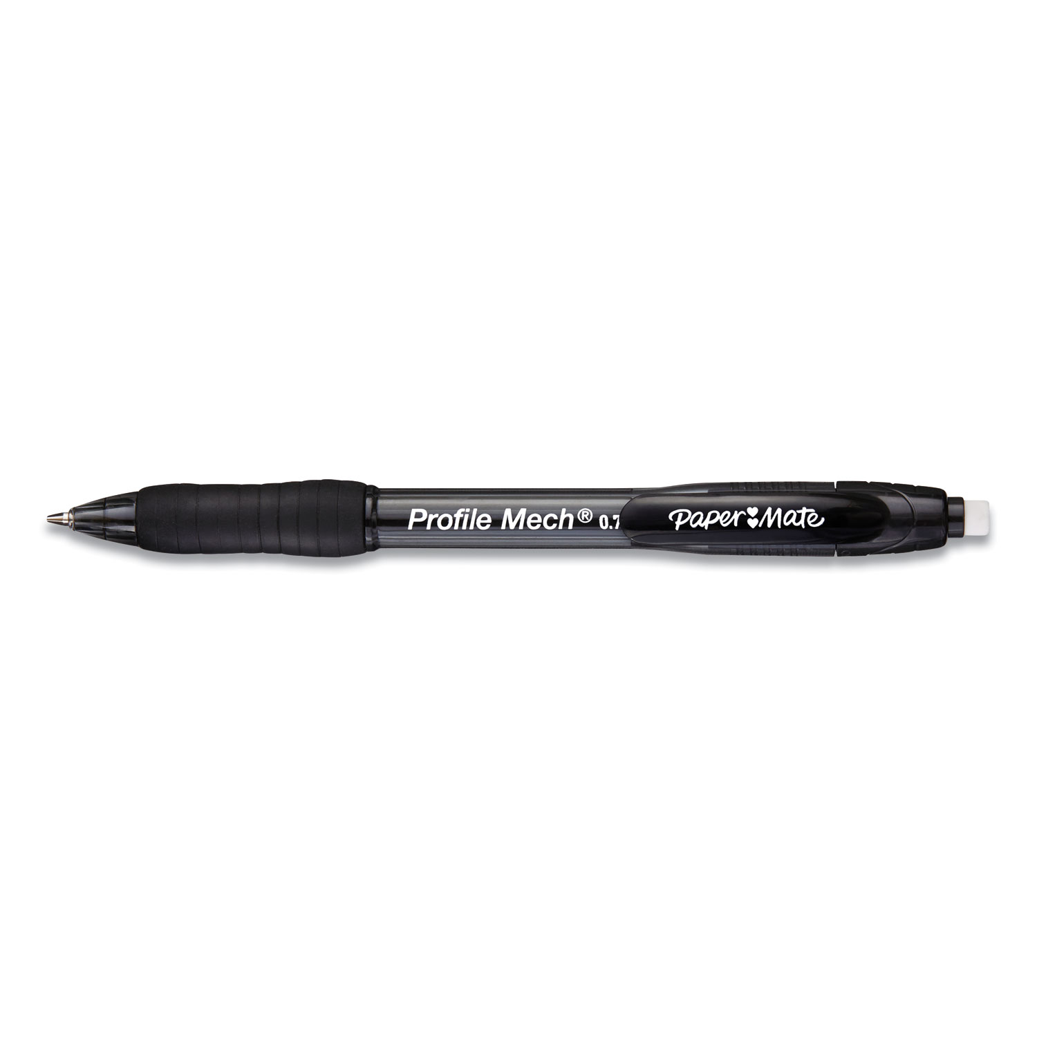  Paper Mate 2101972 Profile Mechanical Pencils, 0.7 mm, HB (#2), Black Lead, Black Barrel, Dozen (PAP2101972) 