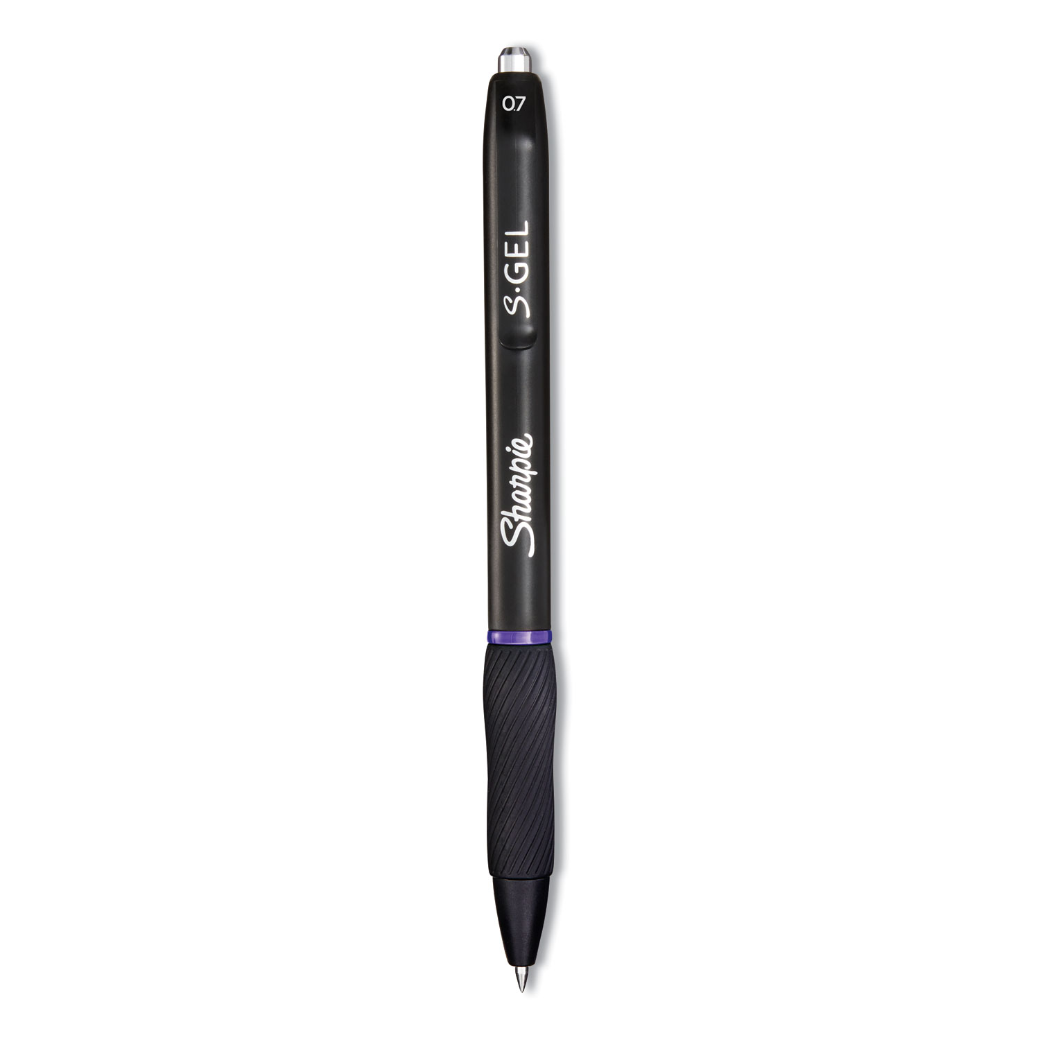  Sharpie S-Gel 2126235 S-Gel Retractable Gel Pen, Medium 0.7 mm, Purple Ink, Purple Barrel, Dozen (SAN2126235) 