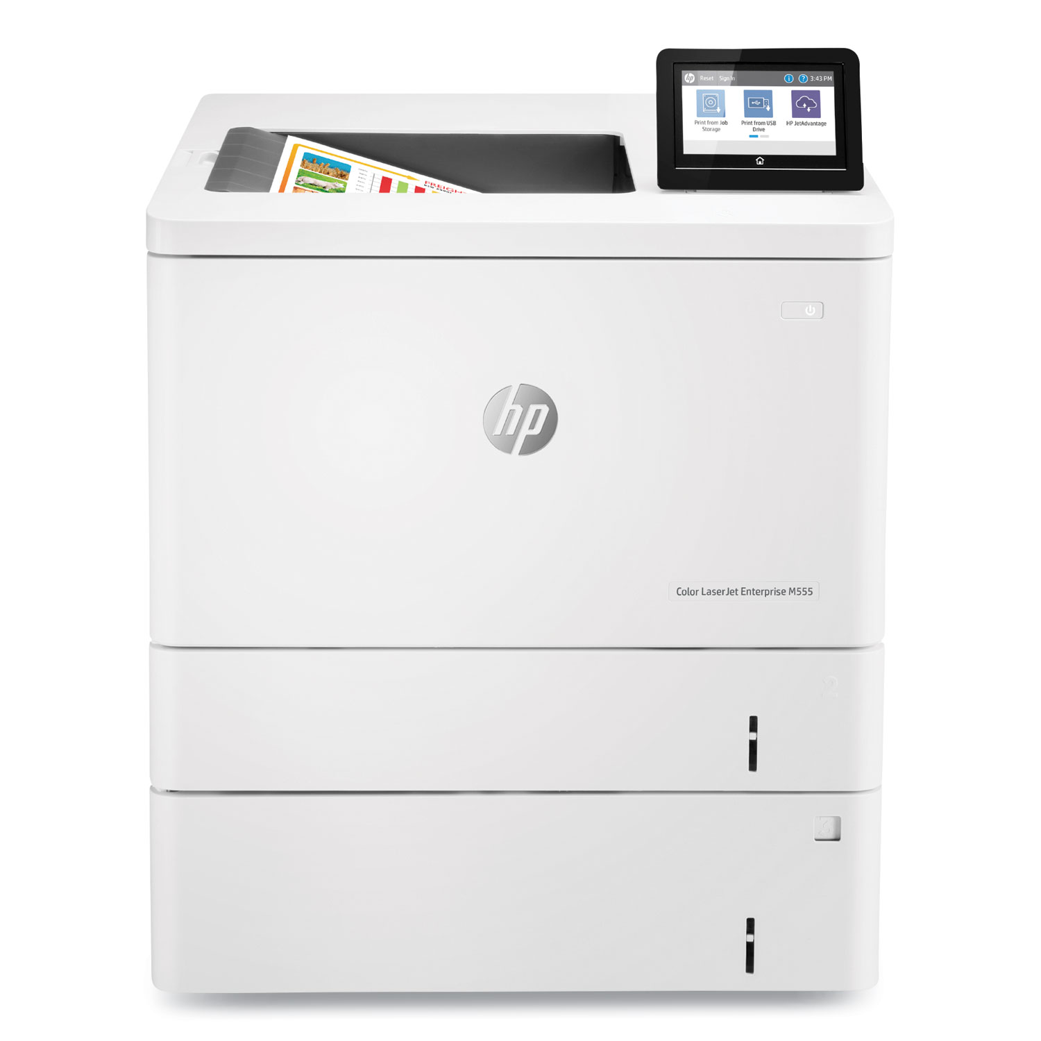 HP 7ZU79A#BGJ LaserJet Enterprise M555x Wireless Laser Printer (HEW7ZU79A) 