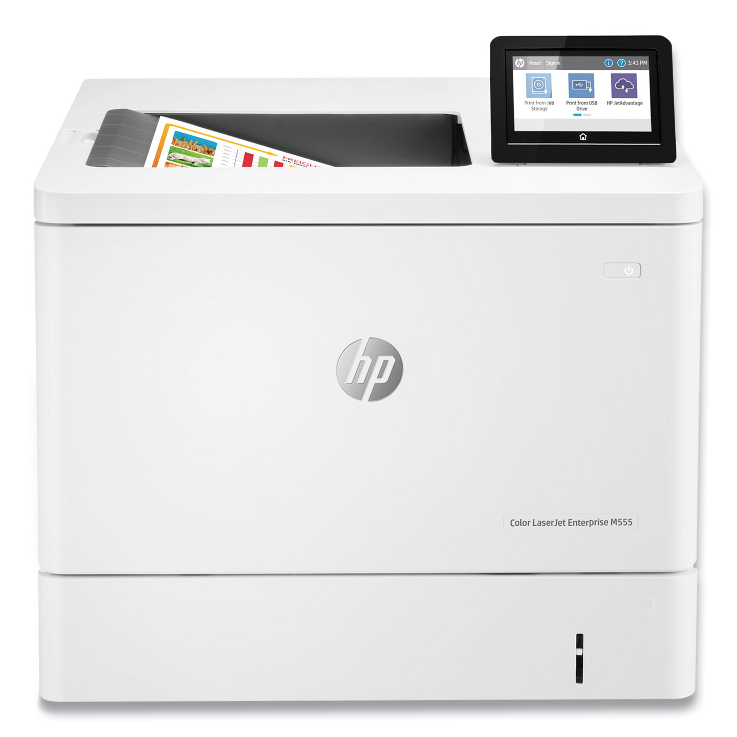  HP 7ZU78A#BGJ LaserJet Enterprise M555dn Laser Printer (HEW7ZU78A) 