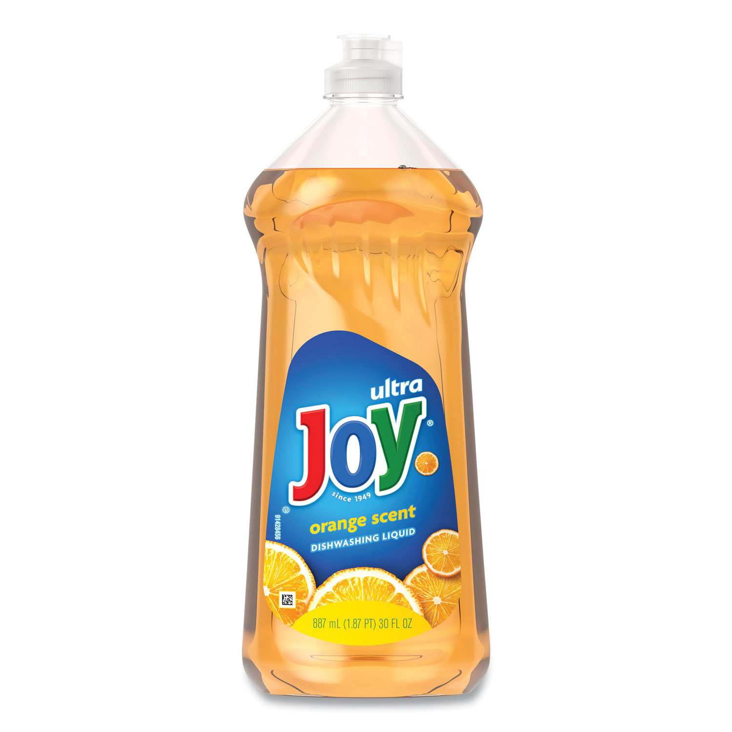  Joy 75056 Ultra Orange Dishwashing Liquid, Orange, 30 oz Bottle, 10/Carton (PBC75056) 