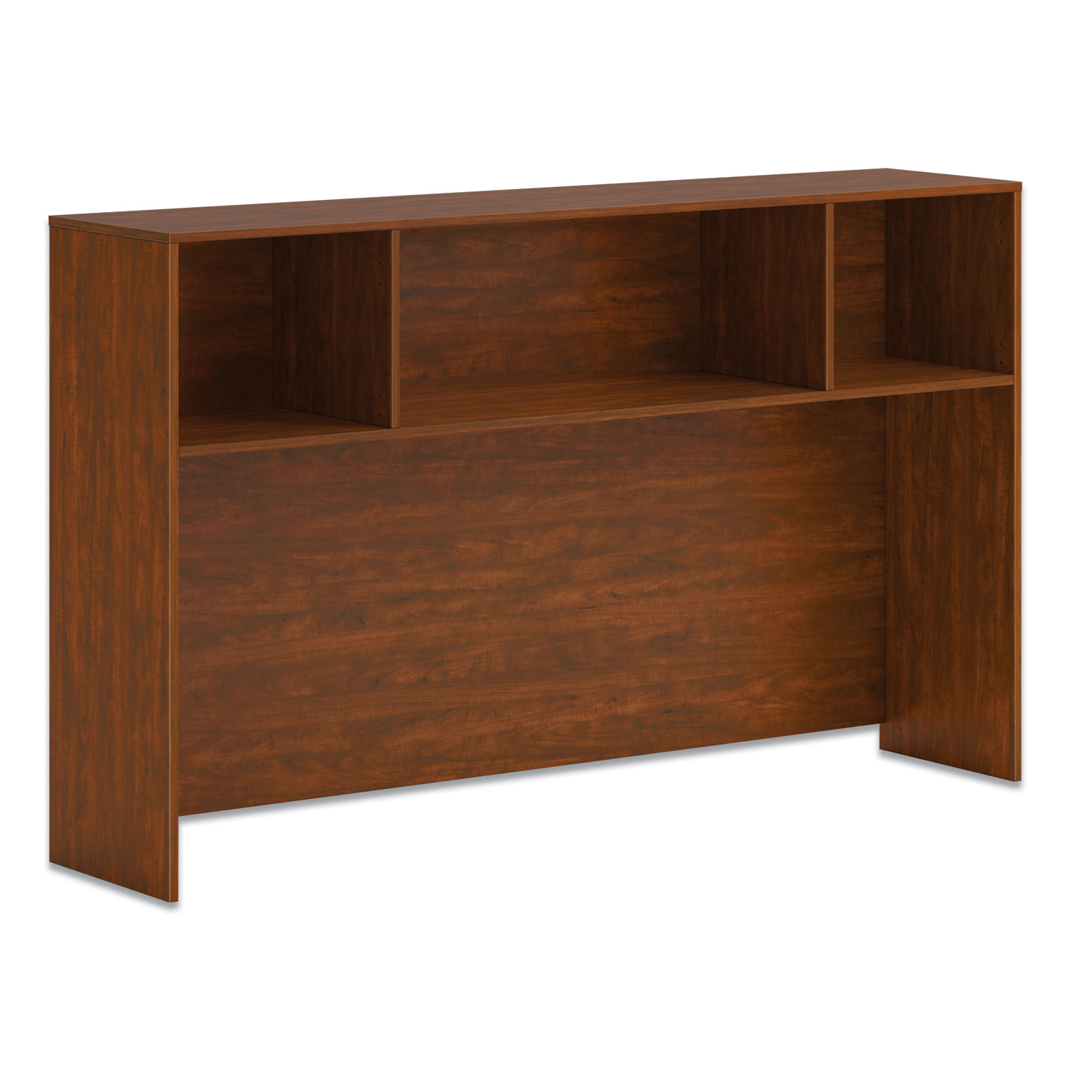  HON HONLDH66LR1 Mod Desk Hutch, 3 Compartments, 66 x 14 x 39.75, Russet Cherry (HONLDH66LR1) 