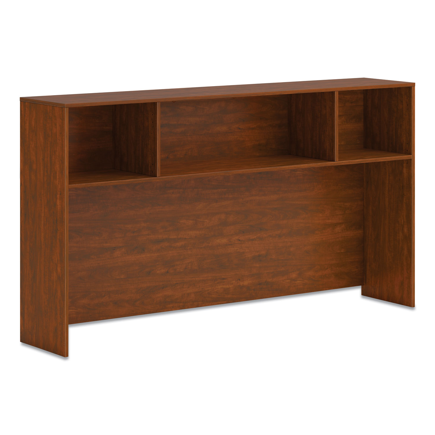  HON HONLDH72LR1 Mod Desk Hutch, 3 Compartments, 72 x 14 x 39.75, Russet Cherry (HONLDH72LR1) 